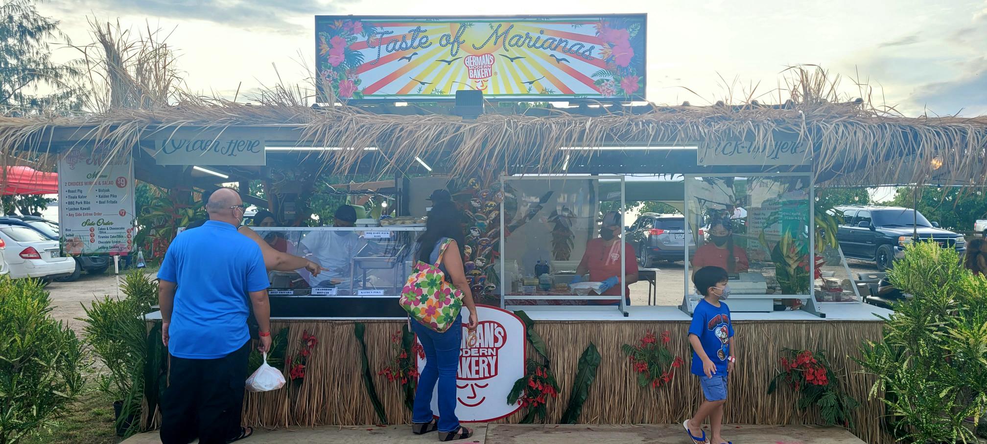 Herman's Bakery came in fourth place in this year's festival vendor booth competition.