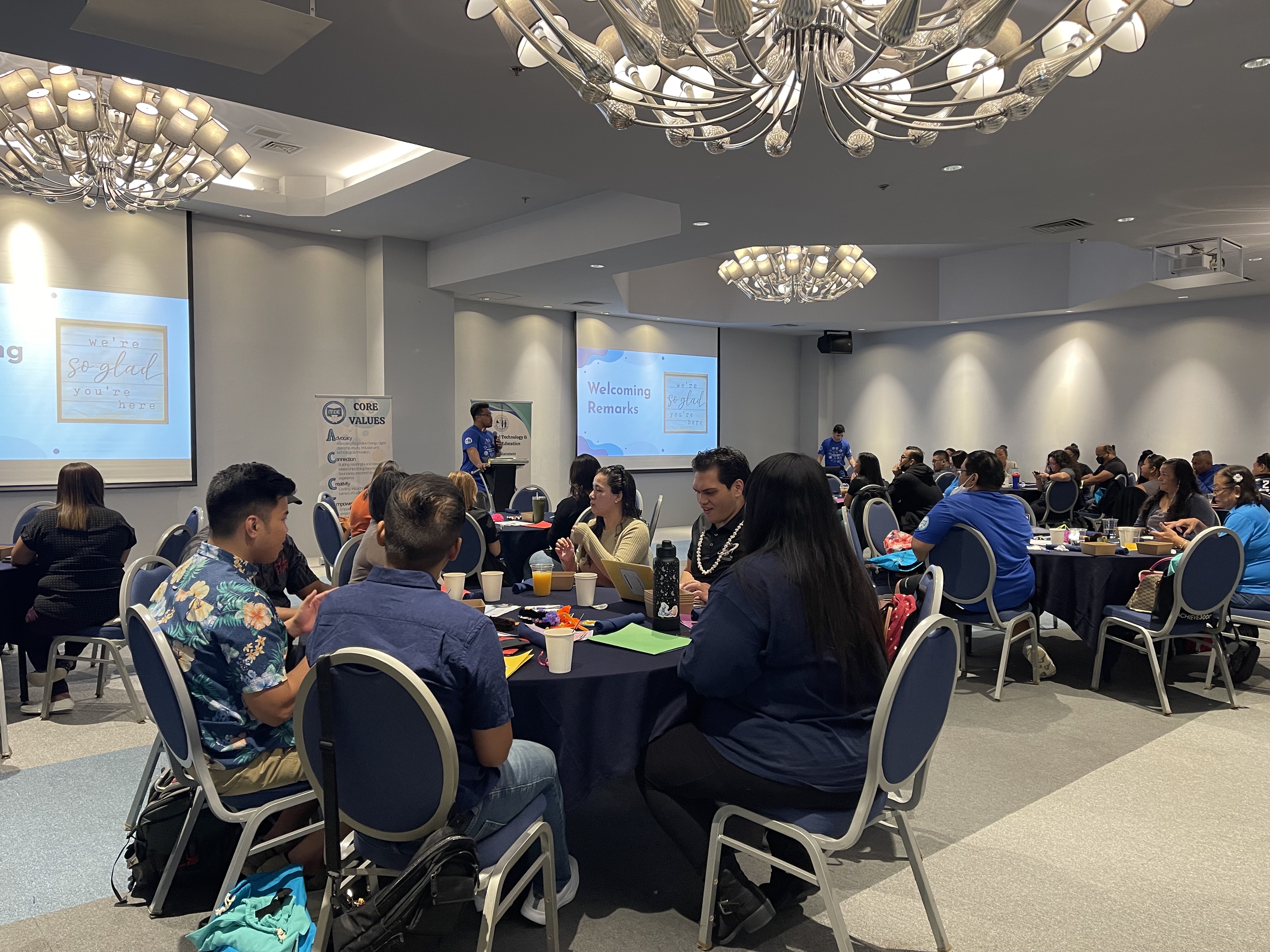 The  professional development training session was held at Kensington Hotel.