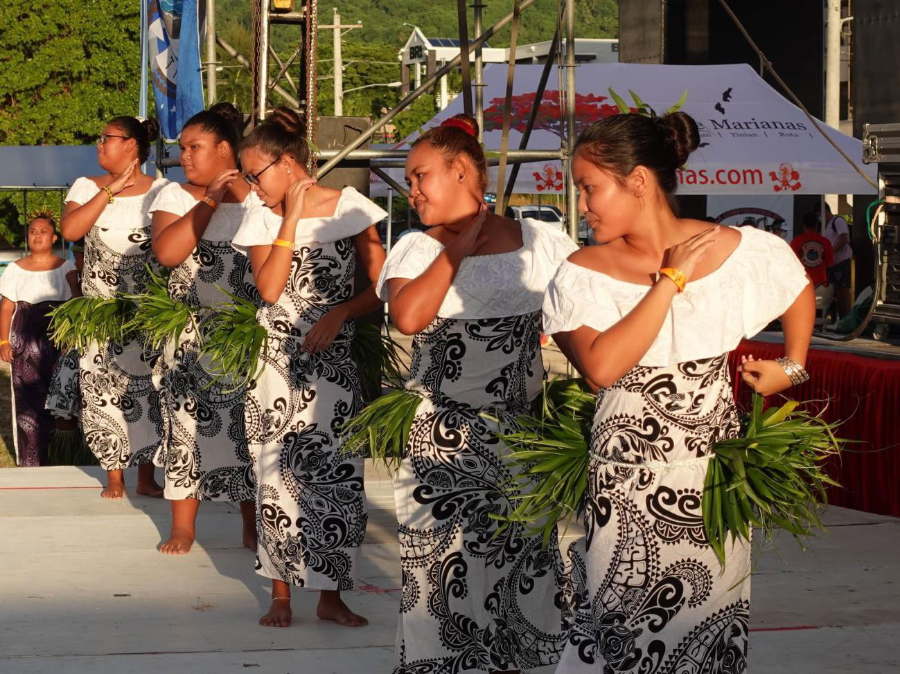 Live   entertainment    was   a   highlight   at  the   Marianas   Visitors   Authority's   Taste   of  the   Marianas International  Food Festival  & Beer Garden on Aug. 27-29,  2021 at the Garapan Fishing Base.