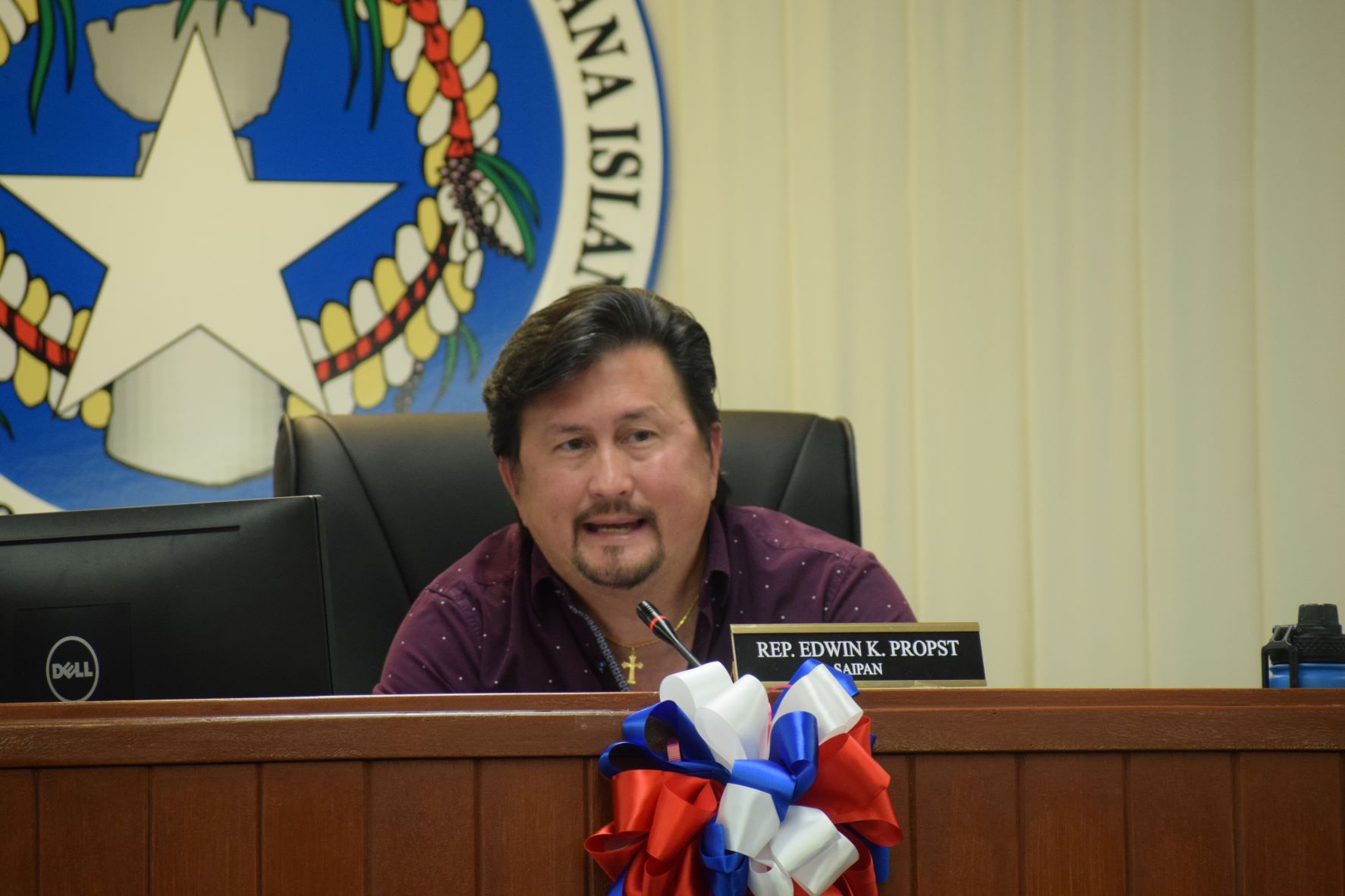 House Gaming Committee Chairman Edwin Propst speaks during a meeting  on Friday.