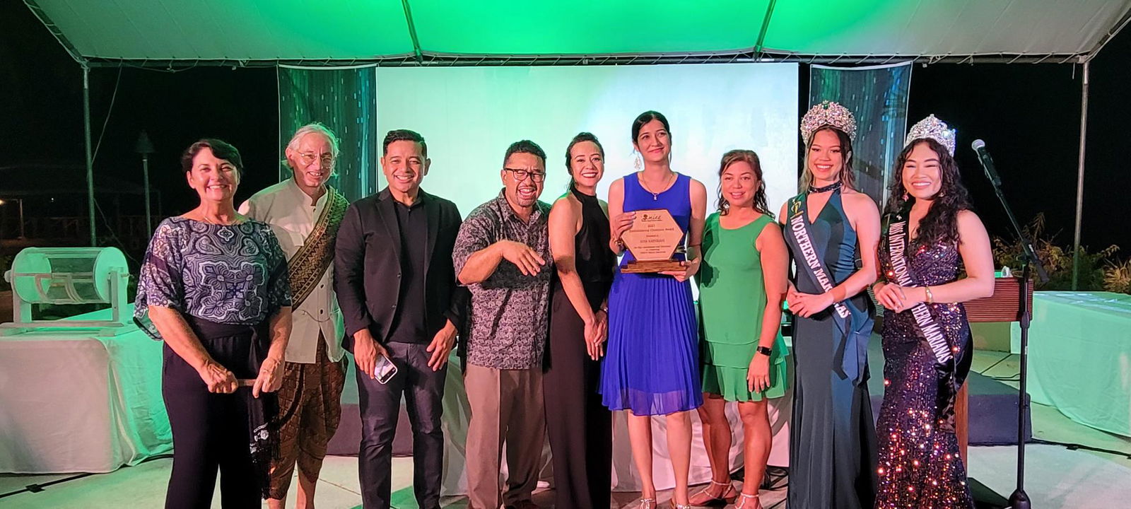 Dr. Riya Nathrani is this year's MINA Environmental Champion.