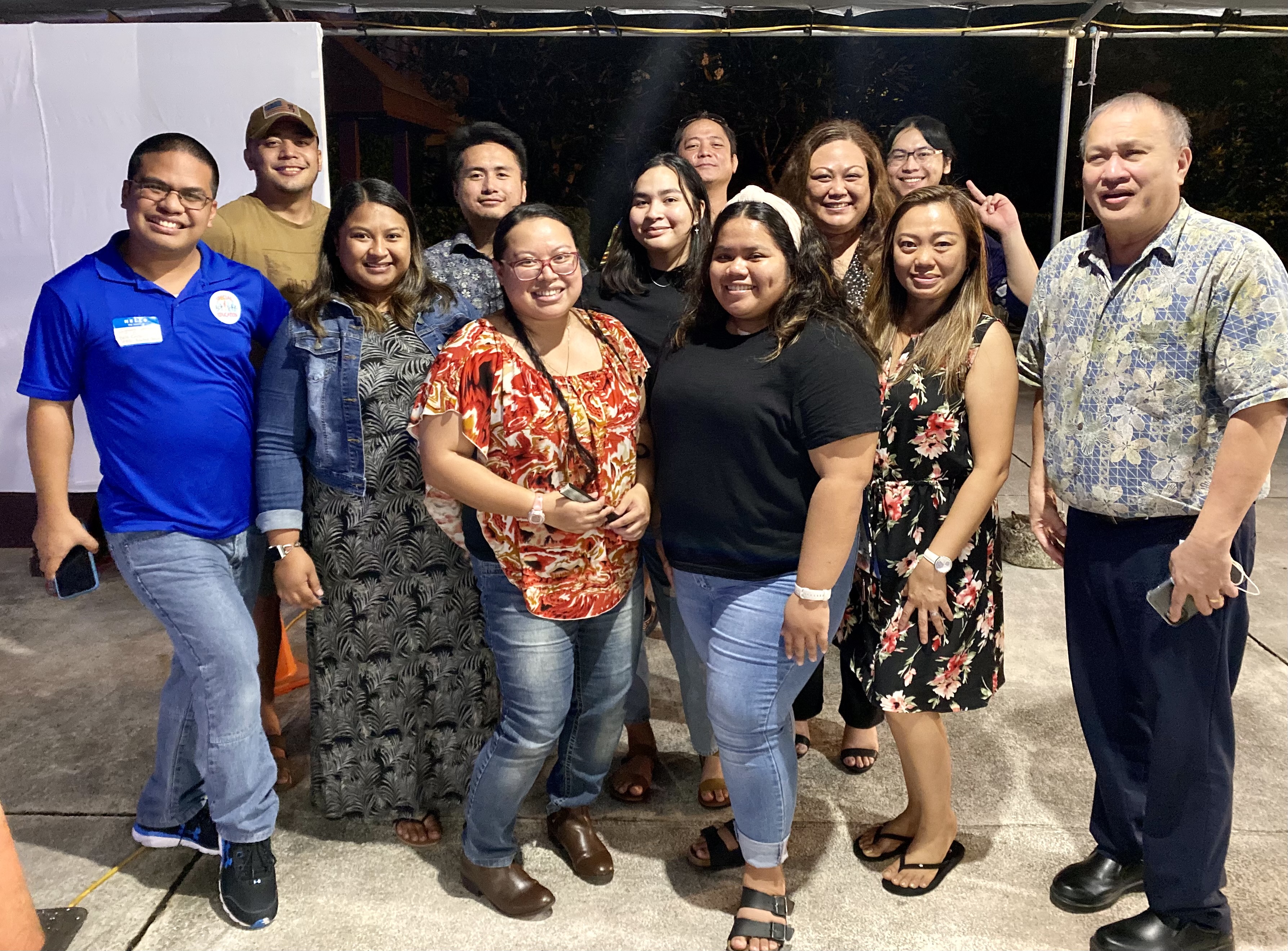 Head Start and Special Education Programs’ new employees pose for a photo with BOE Chairman Orsini.