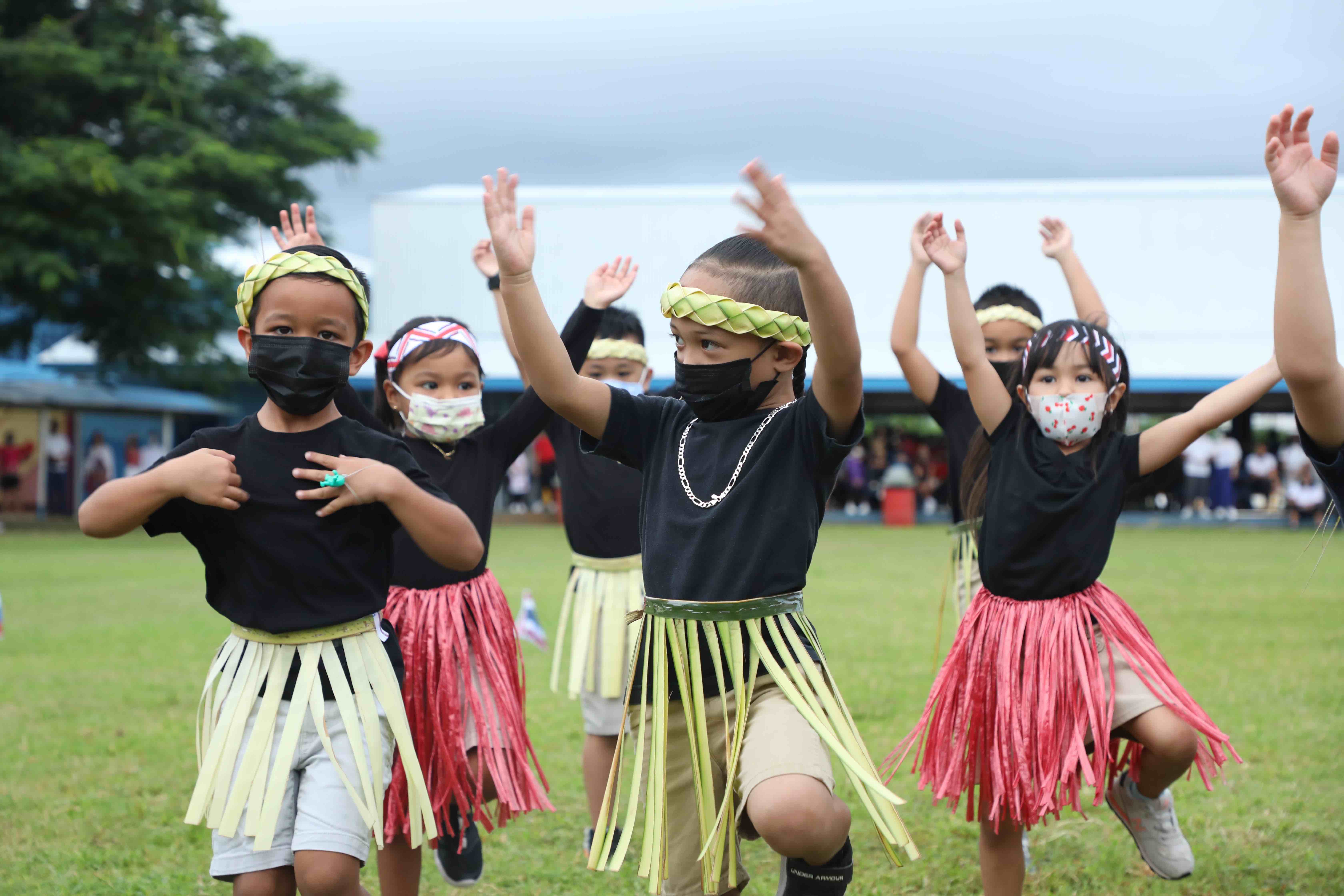 Mount Carmel School’s K5 shows how strong the spirit of New Zealand is through their performance of the Haka.
