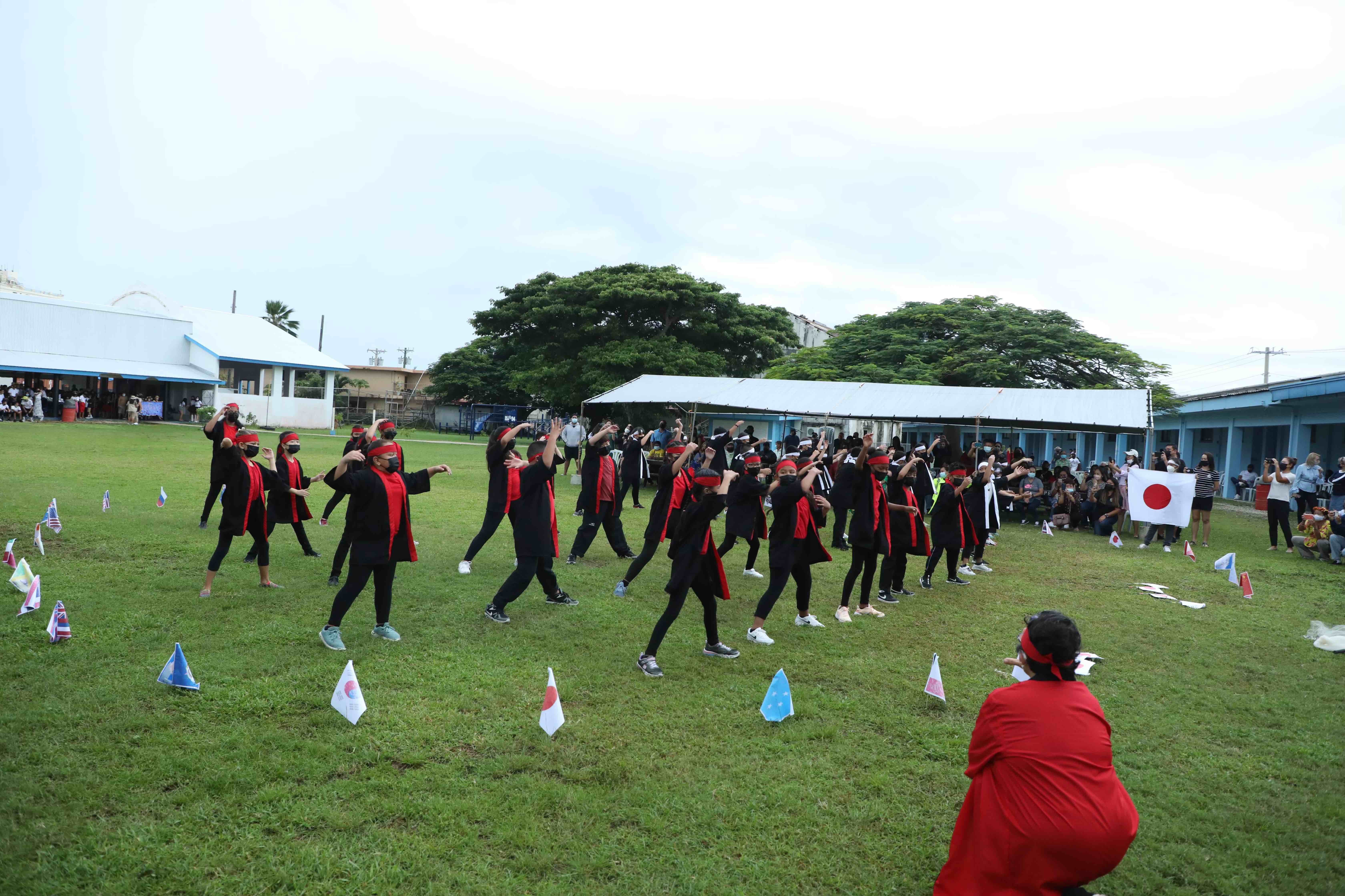 Mount Carmel School’s fourth-grade class had a lot of fun representing Japan during the reinstated Cultural Day celebration.
