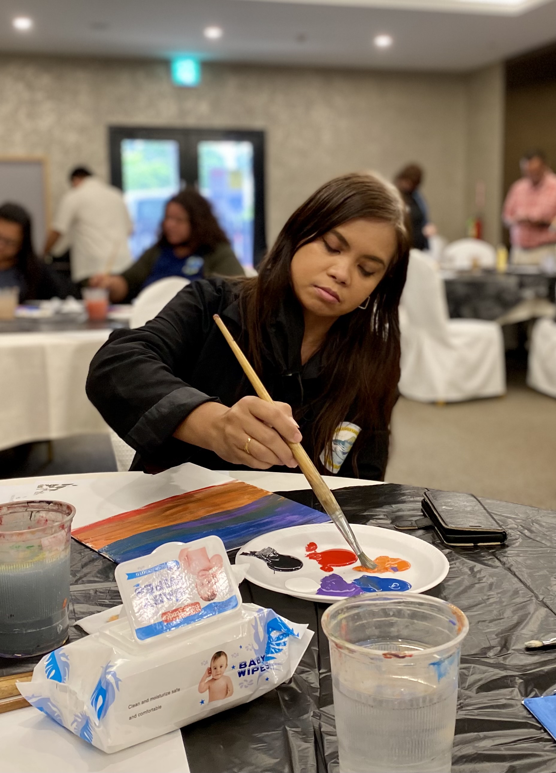 Oleai Elementary School Principal Jasylene Parico.