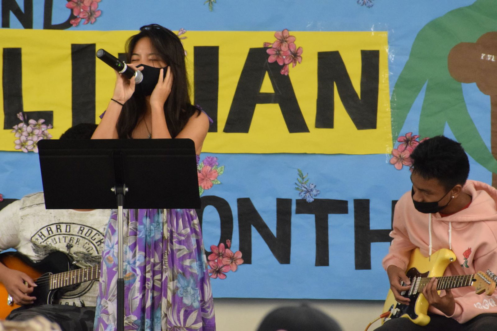 KC Deleon Guerrero sings “Chamorita Girl.”