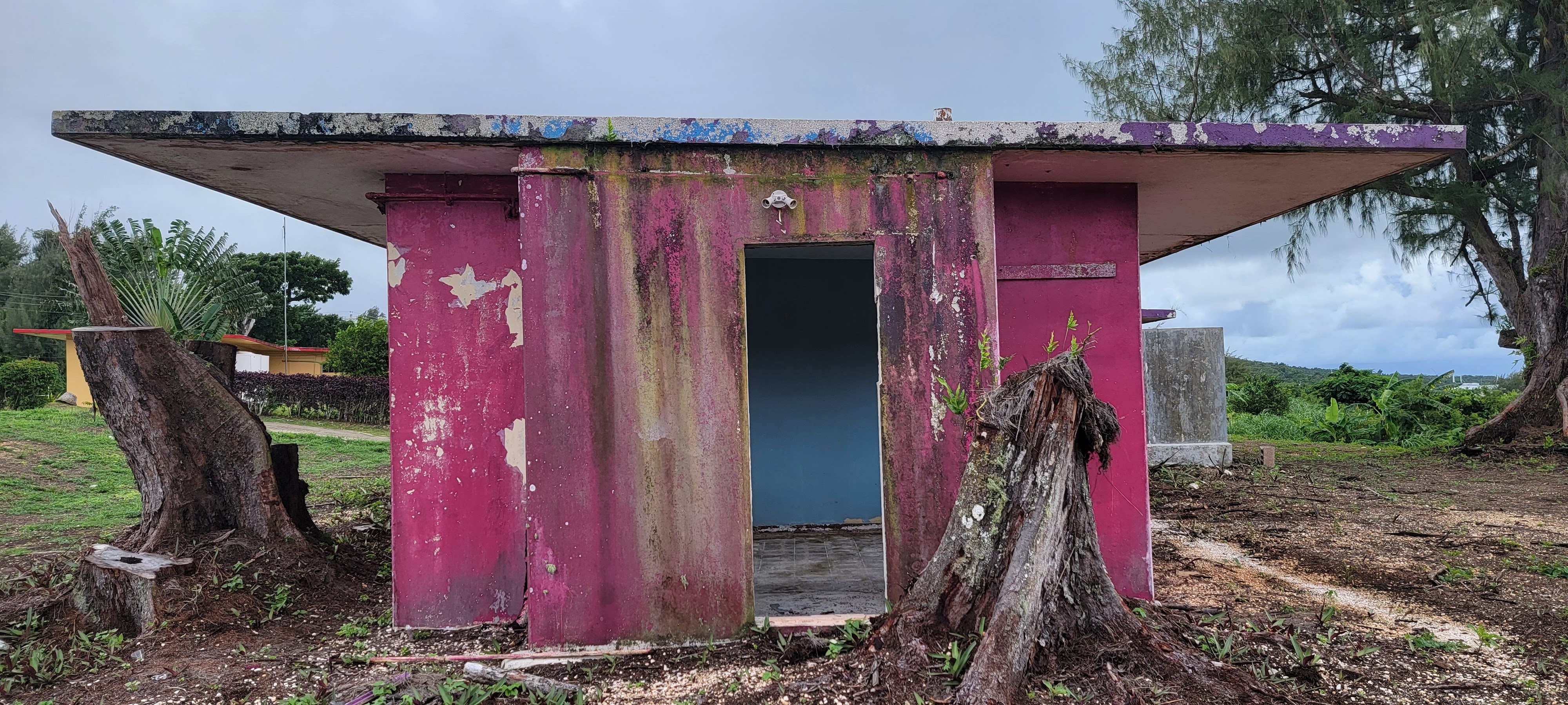 The EMS building: before.