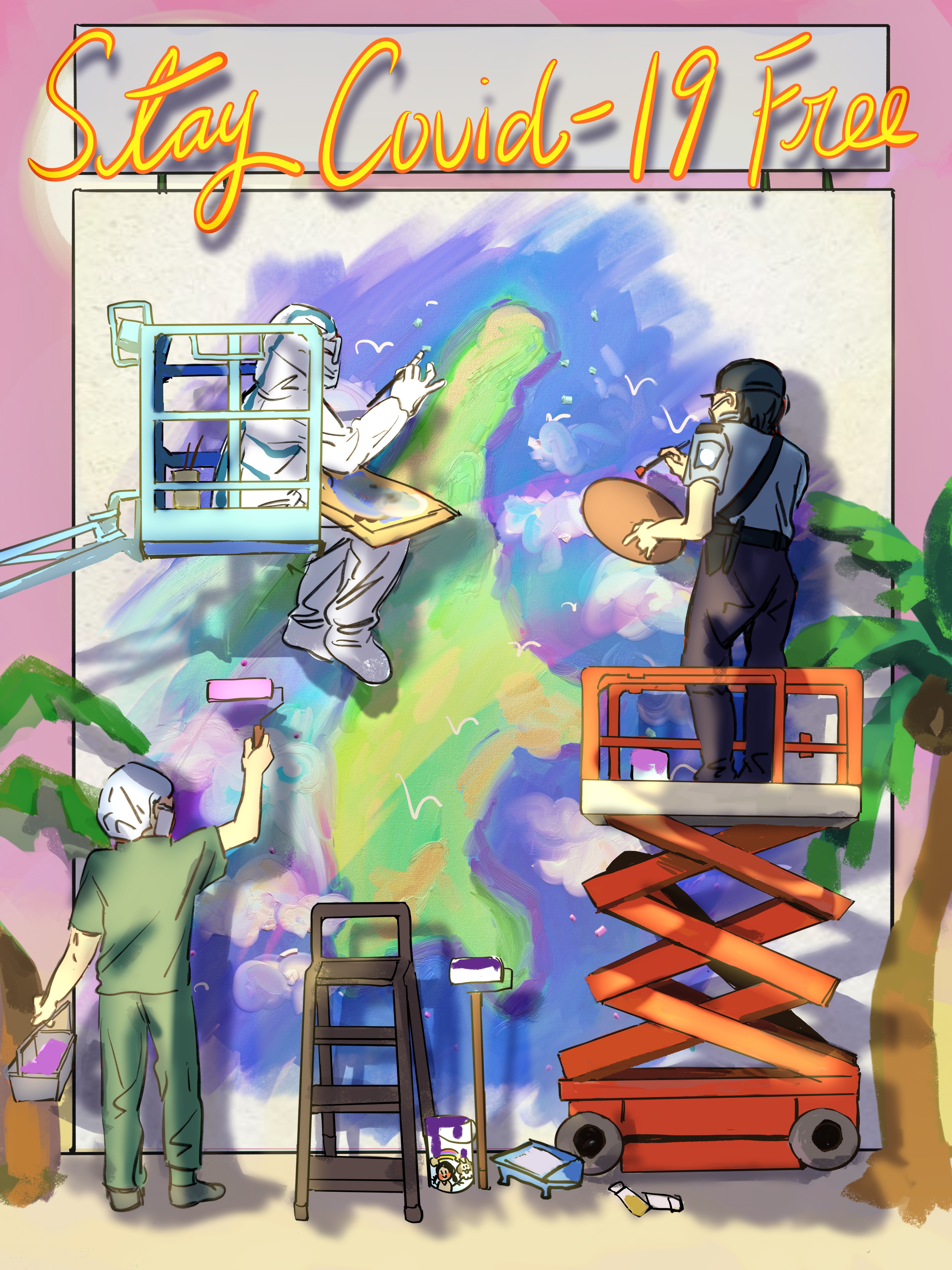 Digital category first place winning art by ChiaHui Wang.s