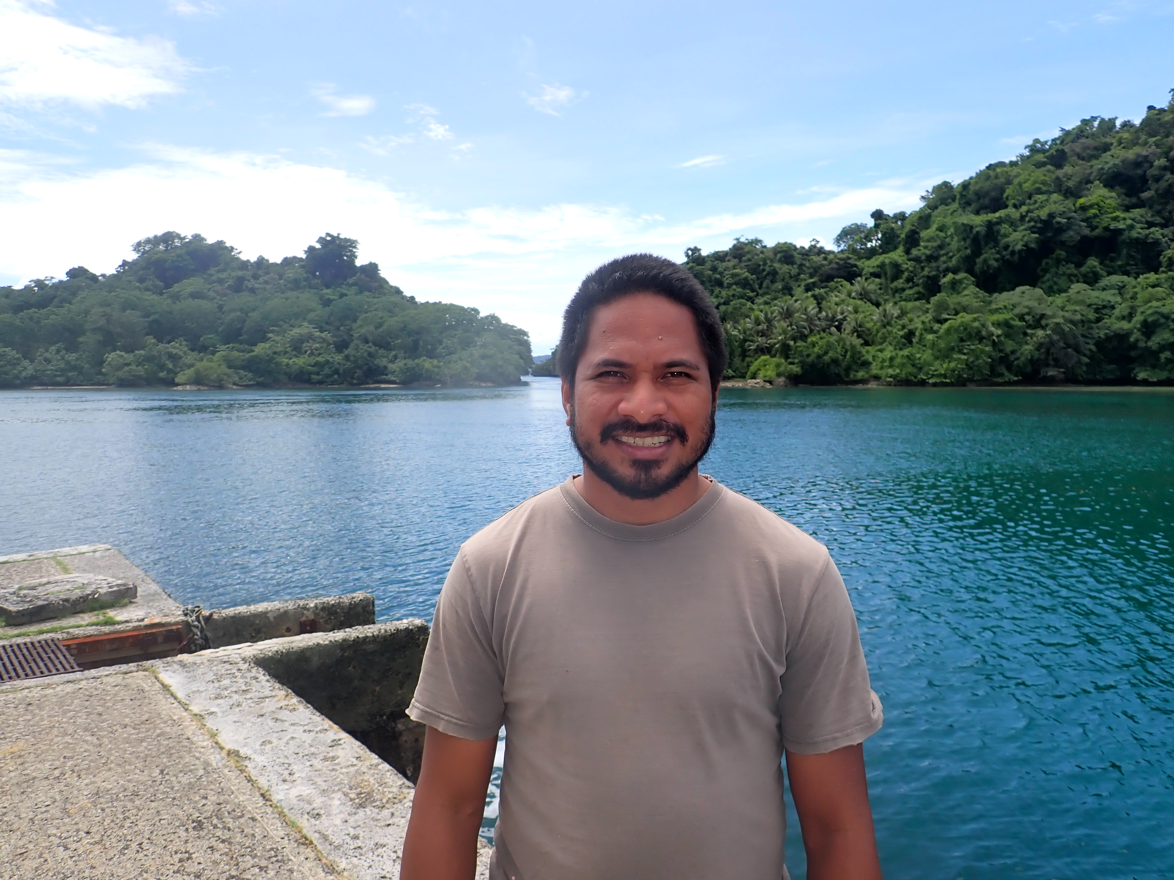 Palau International Coral Reef Center researcher Victor Nestor