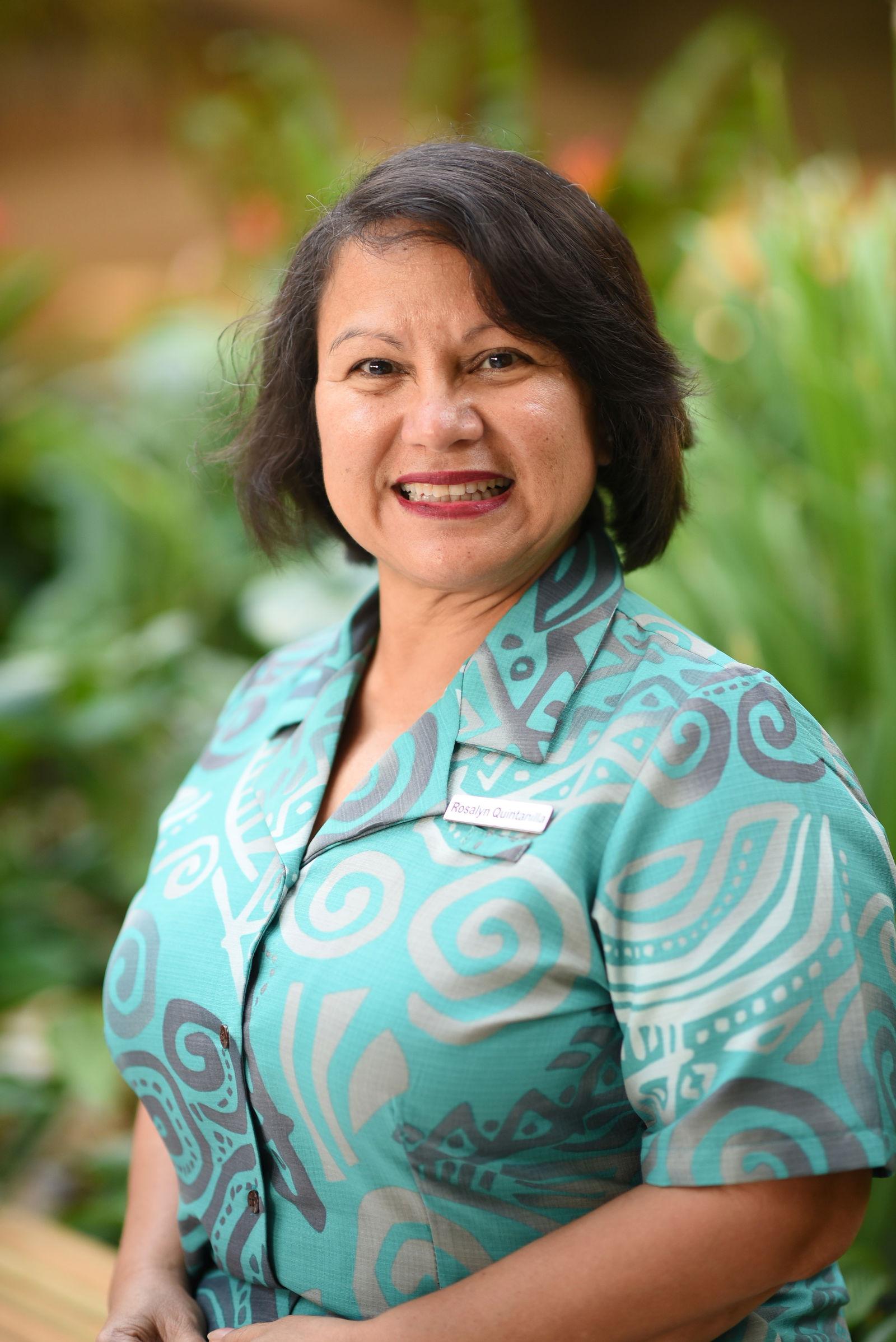 Hyatt Director of Rooms Rosalyn Quintanilla