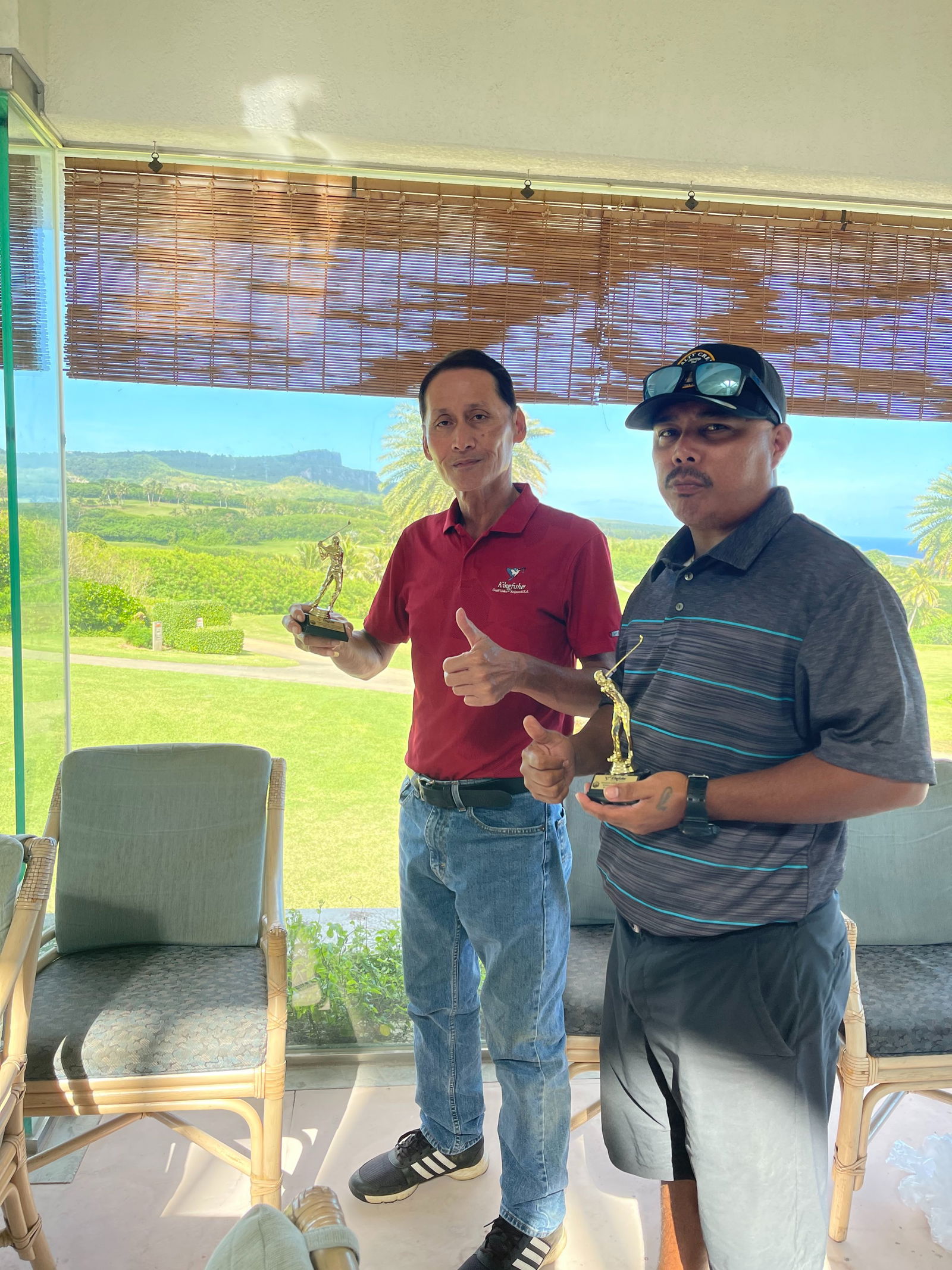 The November champions Anthony S. Camacho Jr & Justin Mizutani