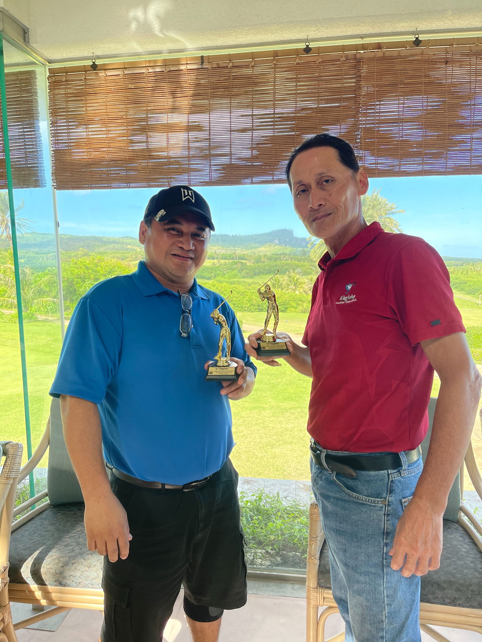 The October 2021 champions  Edward Terlaje & Anthony S. Camacho Jr.