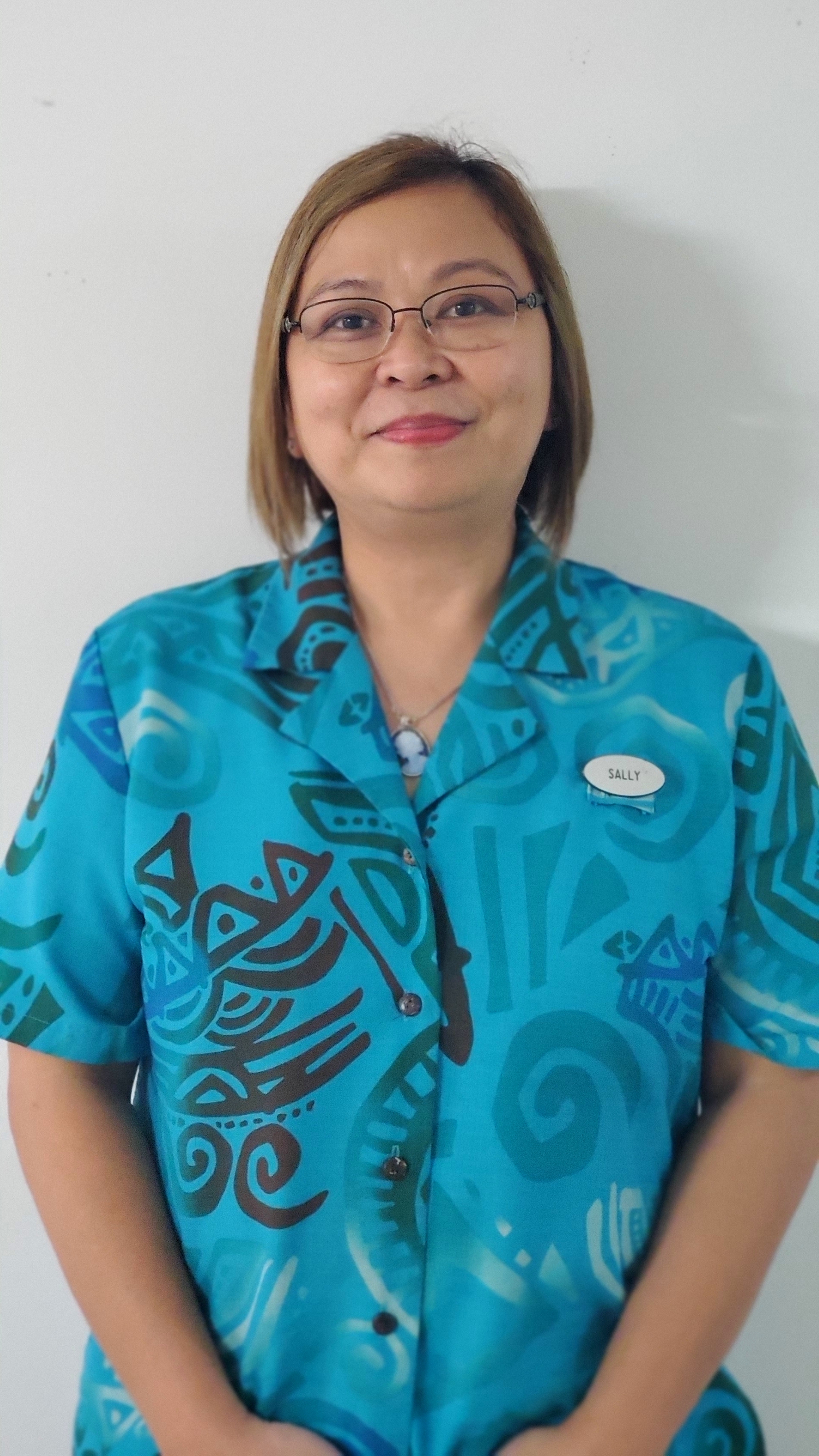 Hyatt Food and Beverage Outlet Manager Sally Delos Santos