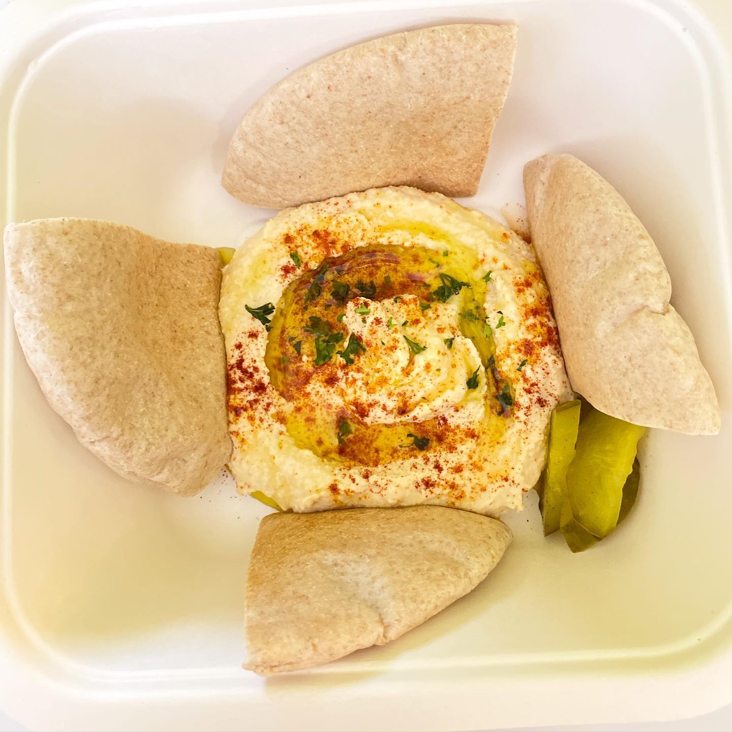 Caravan’s hummus is all good.