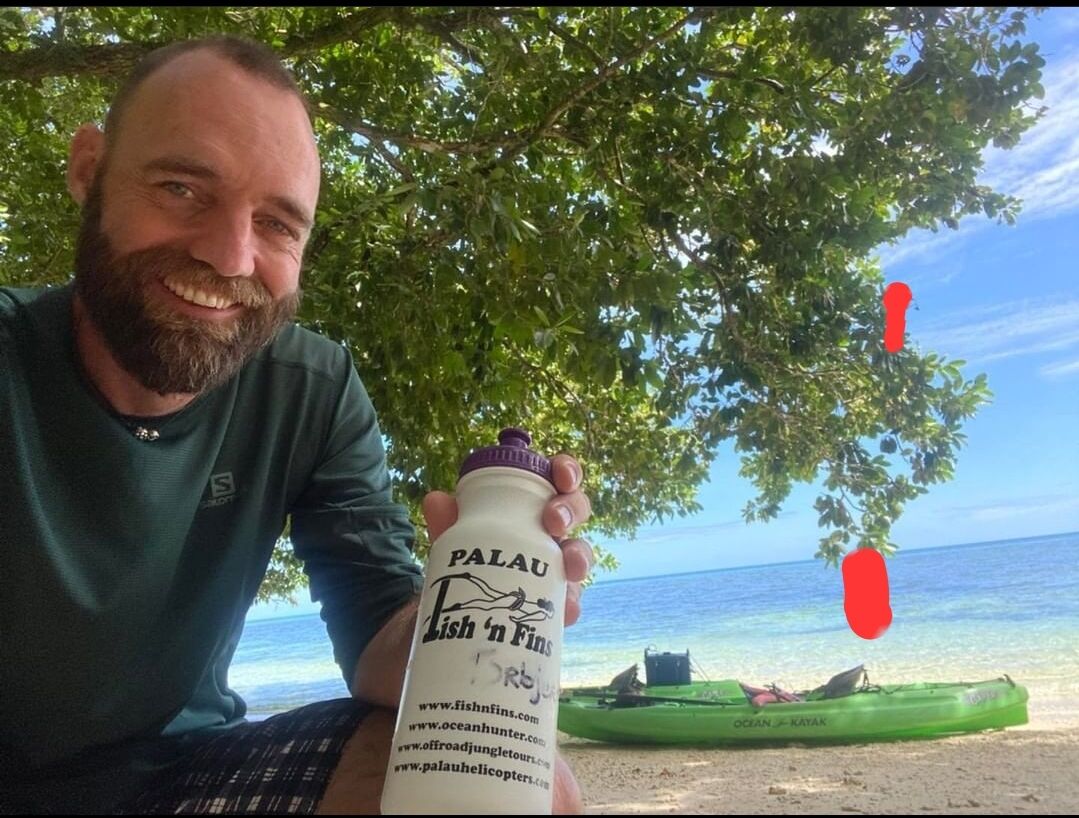 Torbjørn “Thor” C. Pederson, a renowned world traveler, visited Palau last month.