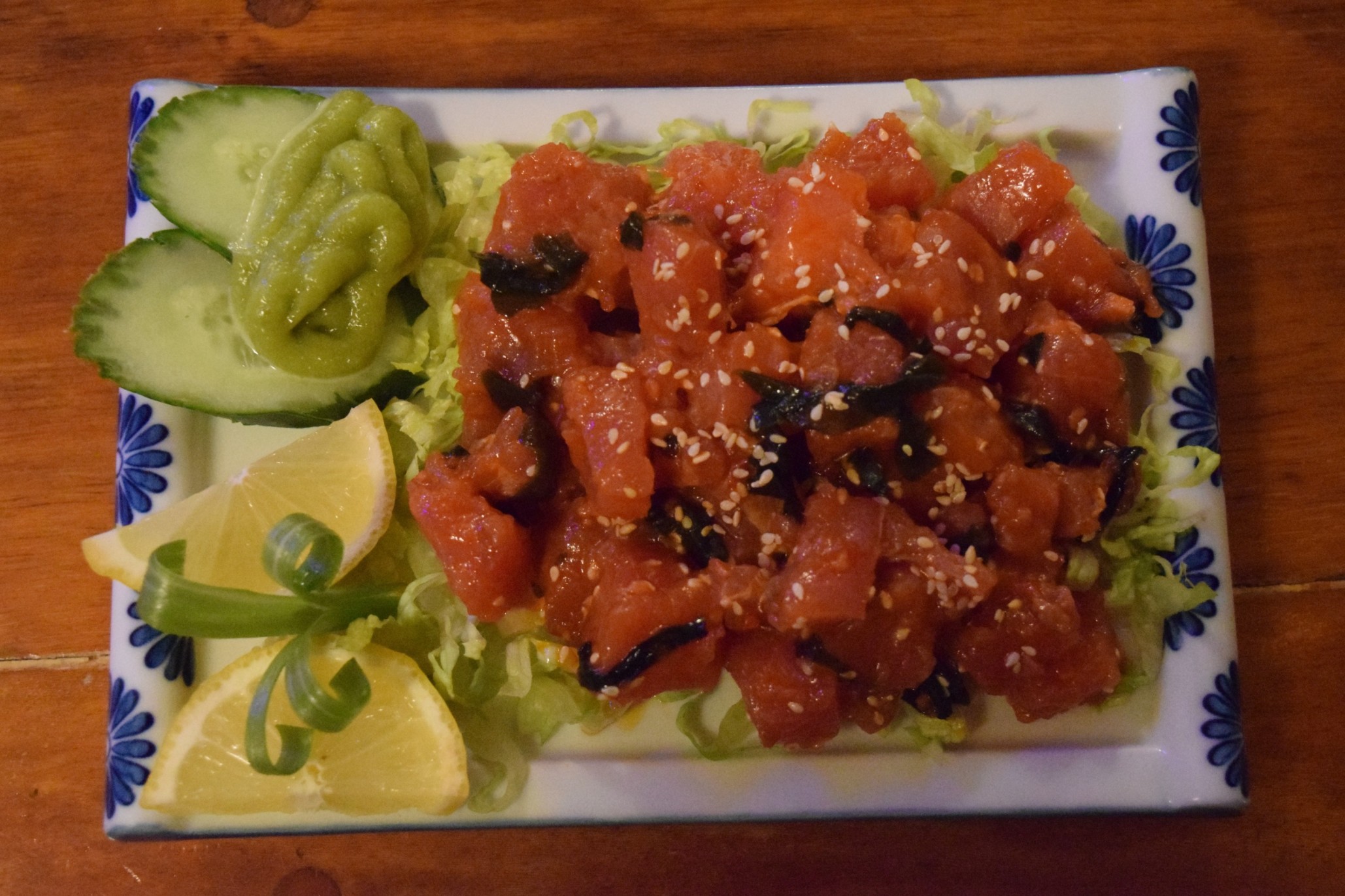 Bistro Marianas's special poki tuna