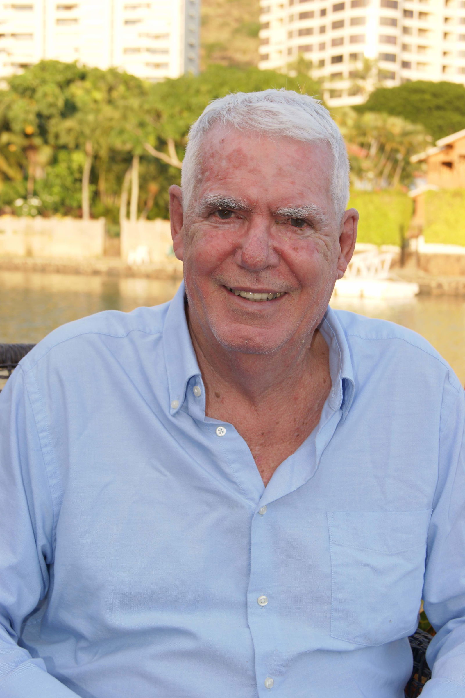 Marshall Islands Journal founder and publisher Joe Murphy in the late 2010s.
