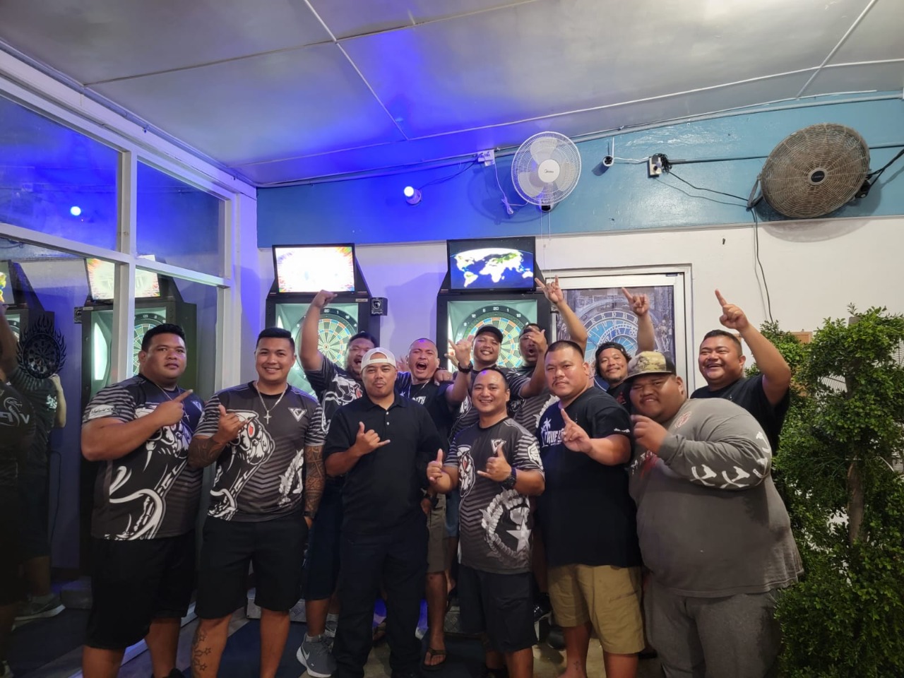 The True North Vipers and  Familia pose for a photo after their Bud Light Cup championship game Thursday in the Flame Tree Division of the SEDA League at True North Bar.