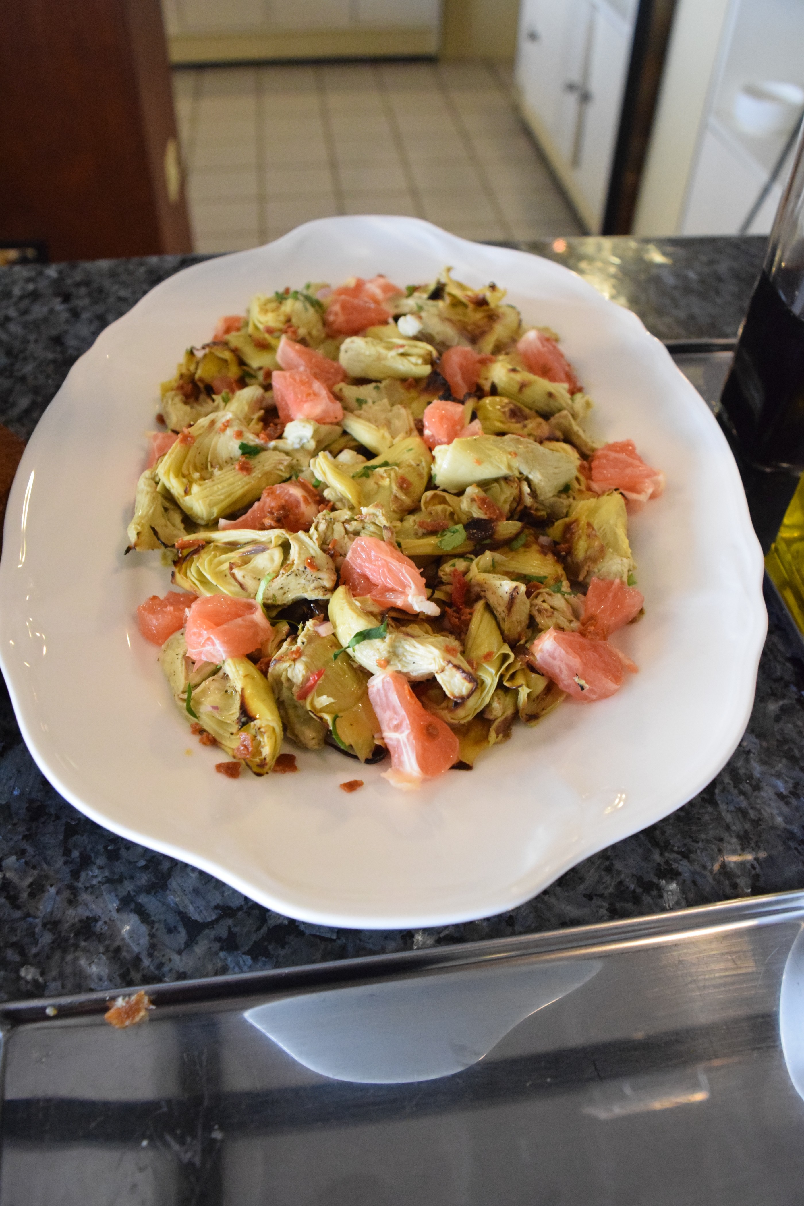 Artichoke Grapefruit Salad