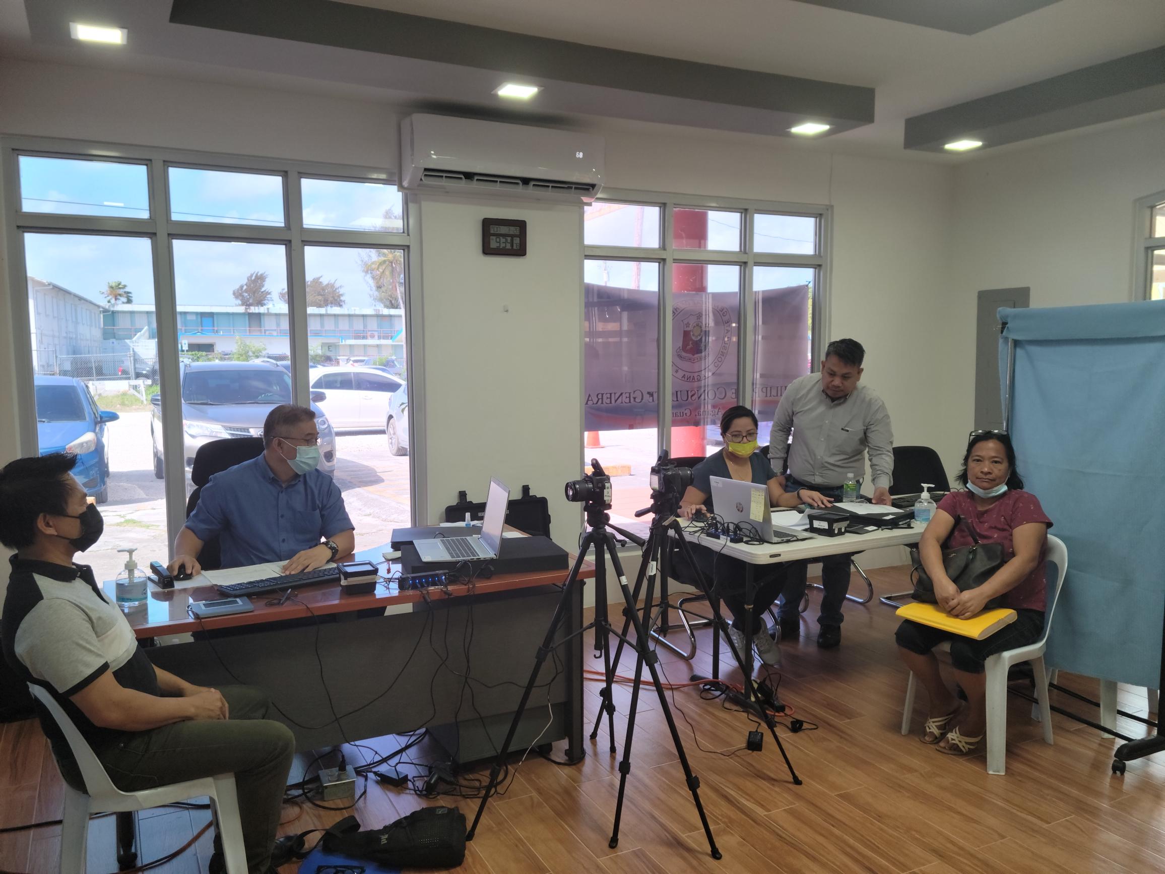 Led by Consul Ferdinand Pantas Flores, 2nd right, the Philippine Consulate General on Guam conducted a four-day  mission on Saipan at the Sun Palace from March 25 to 28.