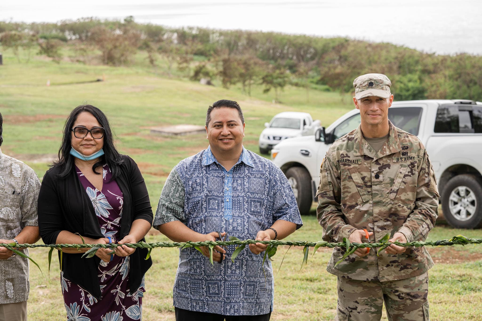 A ribbon-cutting ceremony led by Gov. Ralph DLG Torres was held Monday to celebrate the official reopening of the HOPE Recovery Center in Marpi. 