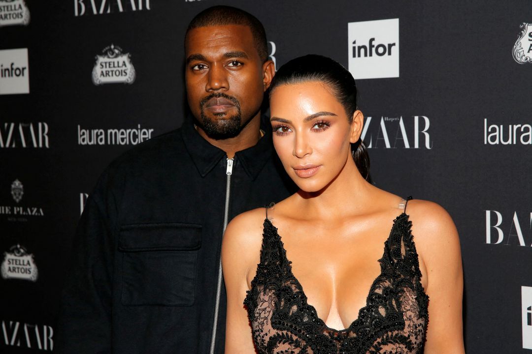 Kanye West and Kim Kardashian attend Harper's Bazaar's celebration of “ICONS By Carine Roitfeld” at The Plaza Hotel during New York Fashion Week in Manhattan, New York, Sept. 9, 2016.