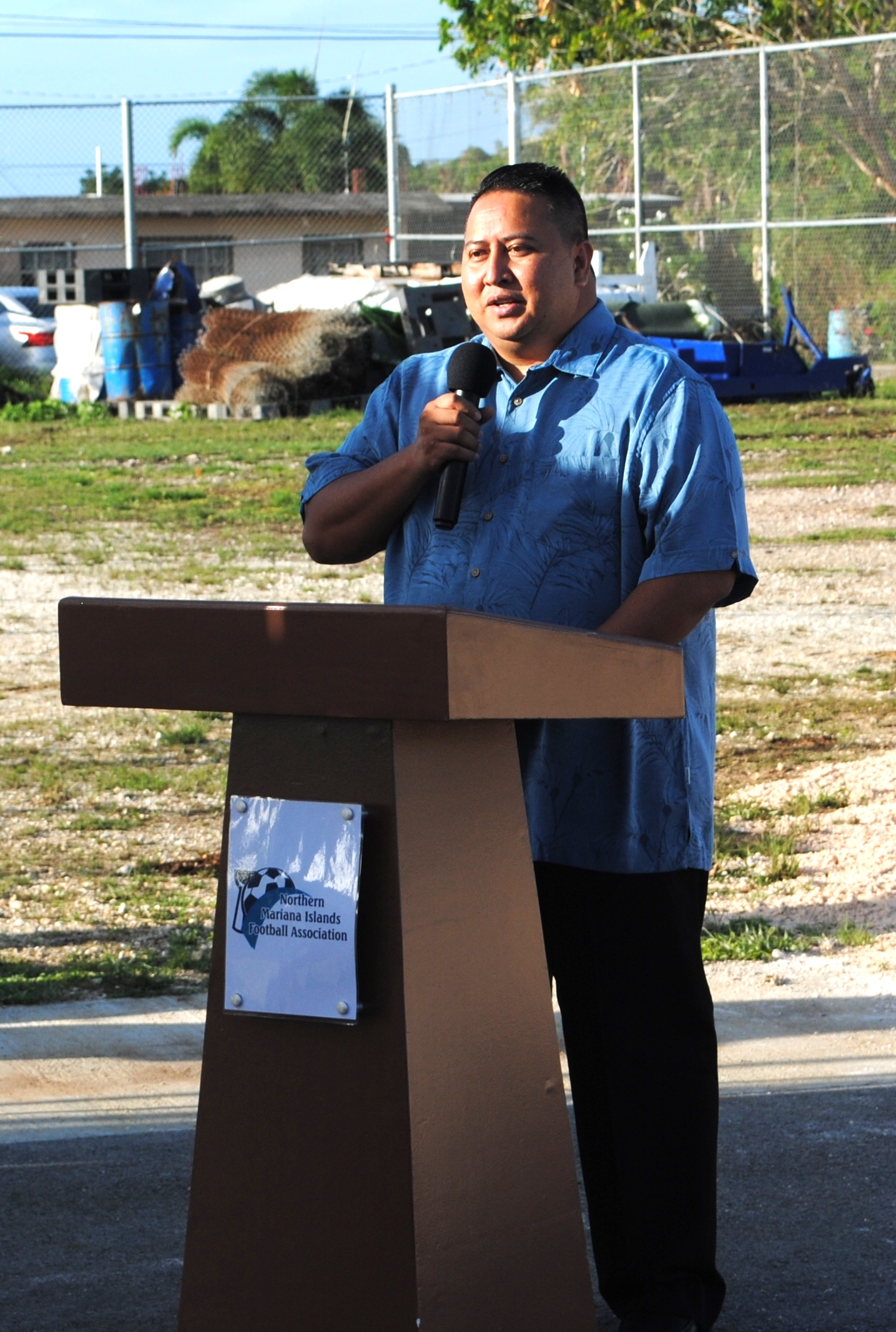 Gov. Ralph DLG Torres delivers his remarks.