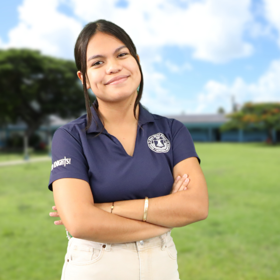 Mount Carmel School student Aleia Hofschneider Santos was recently recognized by the College Board National Recognition Program and was awarded the Indigenous Recognition Award and the National Rural and Small Town Recognition Award based on her exemplary examination scores for the PSAT and Advanced Placement courses.