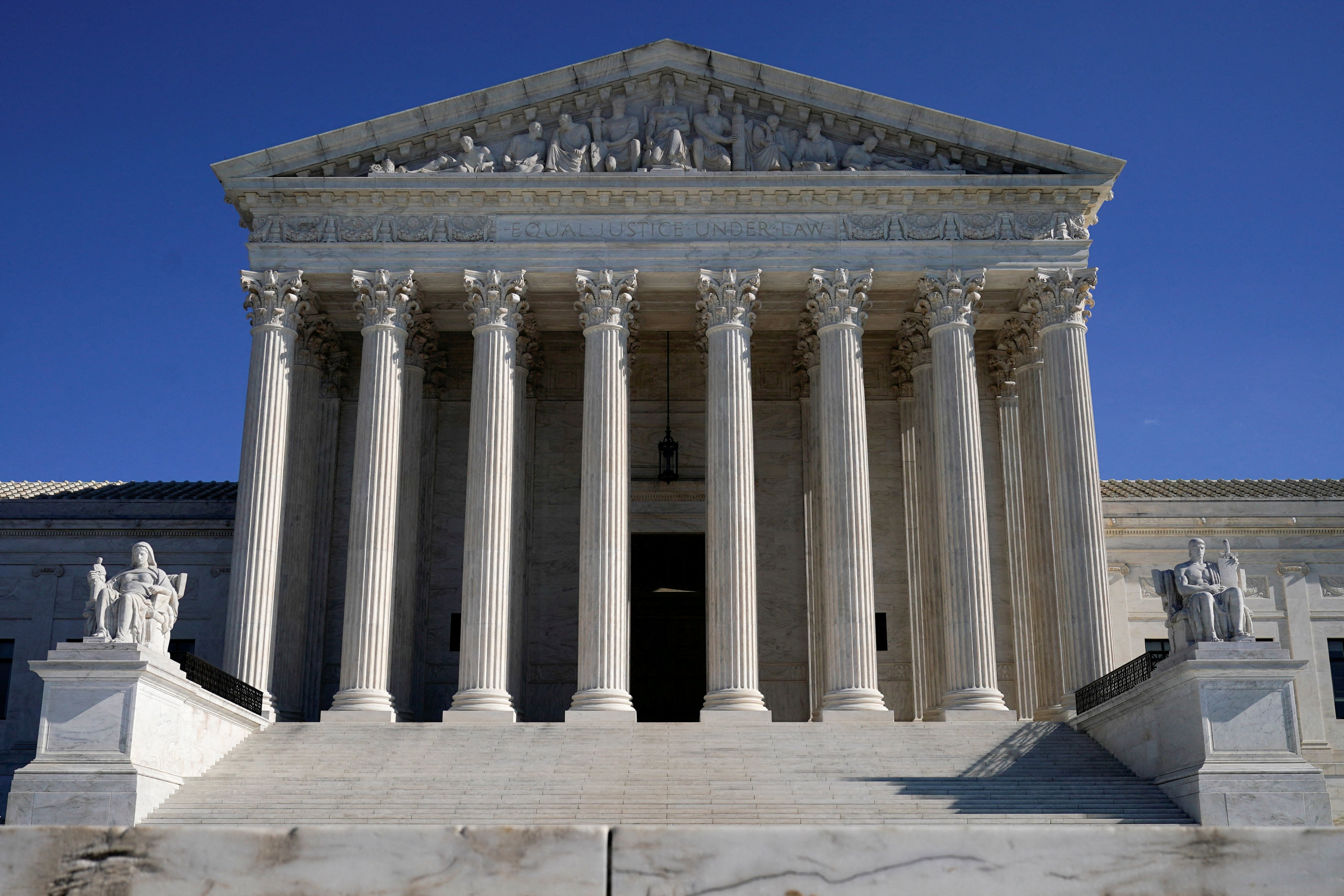 The Supreme Court is seen In Washington, D.C., Jan. 26, 2022.