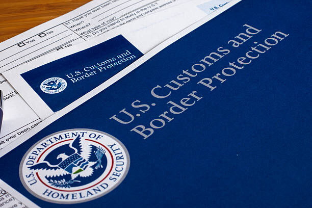 US Customs and Border Protection form to fill out