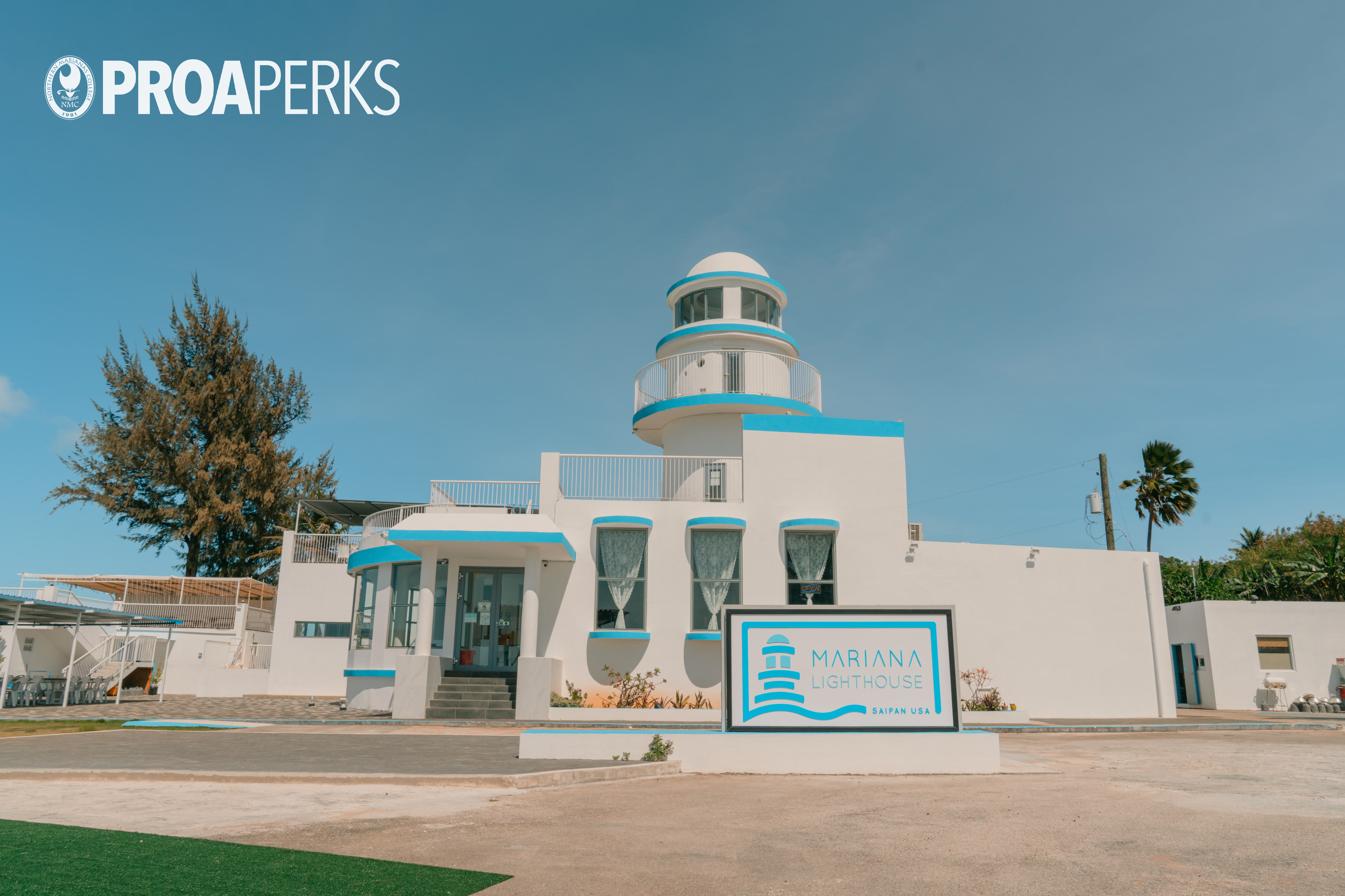 Mariana Lighthouse is now a proud NMC ProaPerks partner. More information about their special promotion for ProaPerks card holders can be found at marianas.edu/proaperks