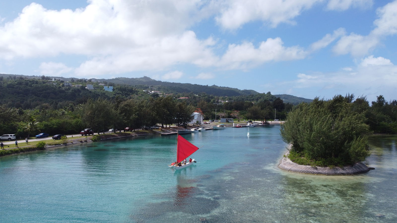Grand Master Navigator Sesario Sewralur is the captain of the sailing canoe Richard Seman.