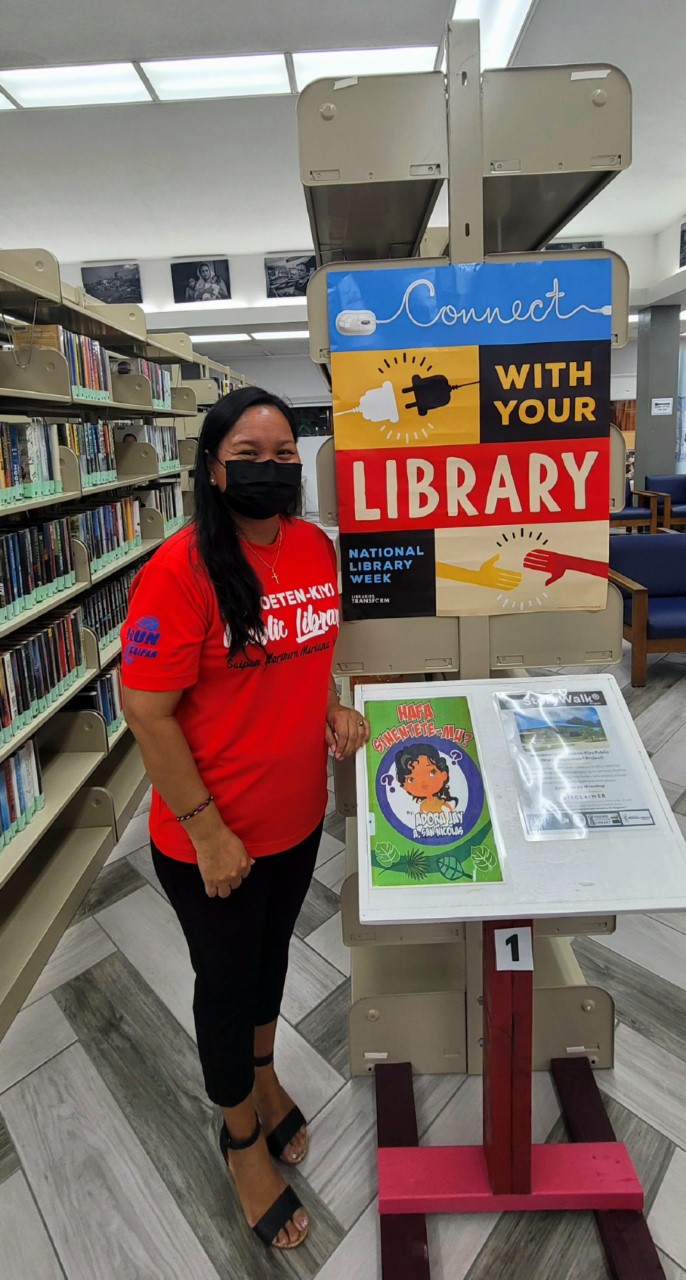 Library Director Erlinda Naputi