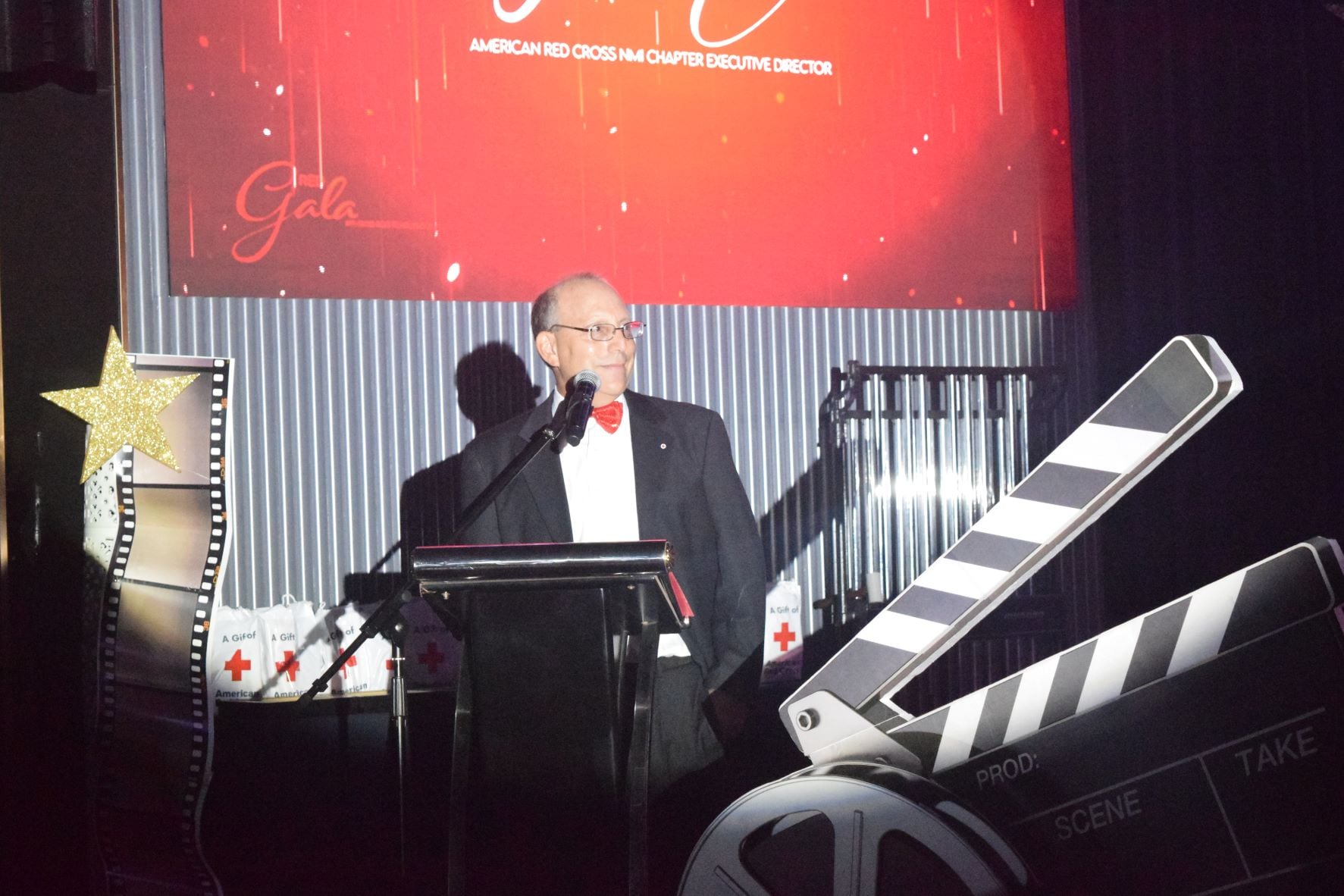 American Red Cross-NMI Chapter Executive Director John Hirsh delivers his remarks.