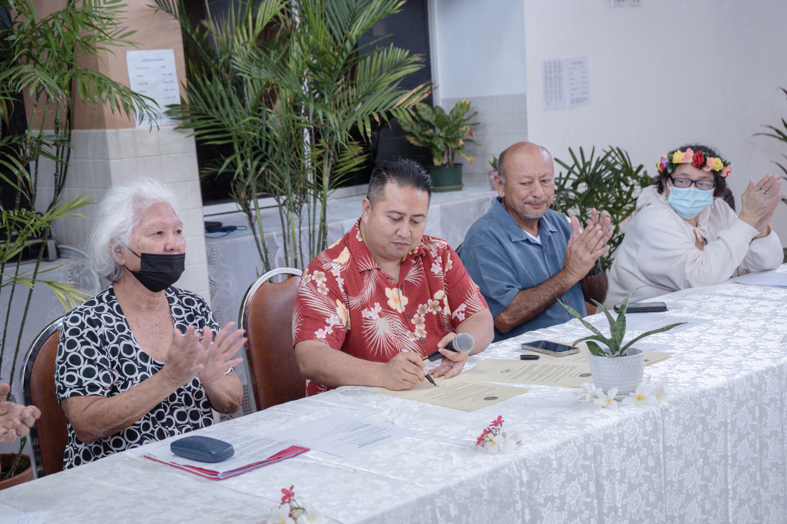 A proclamation signed by Gov. Ralph DLG Torres on Wednesday at the manamko’ center designates May as Older Americans Month. The CNMI, he said, “recognizes our need to create a community that provides the services and supports older Americans’ need to thrive and live independently for as long as possible….”