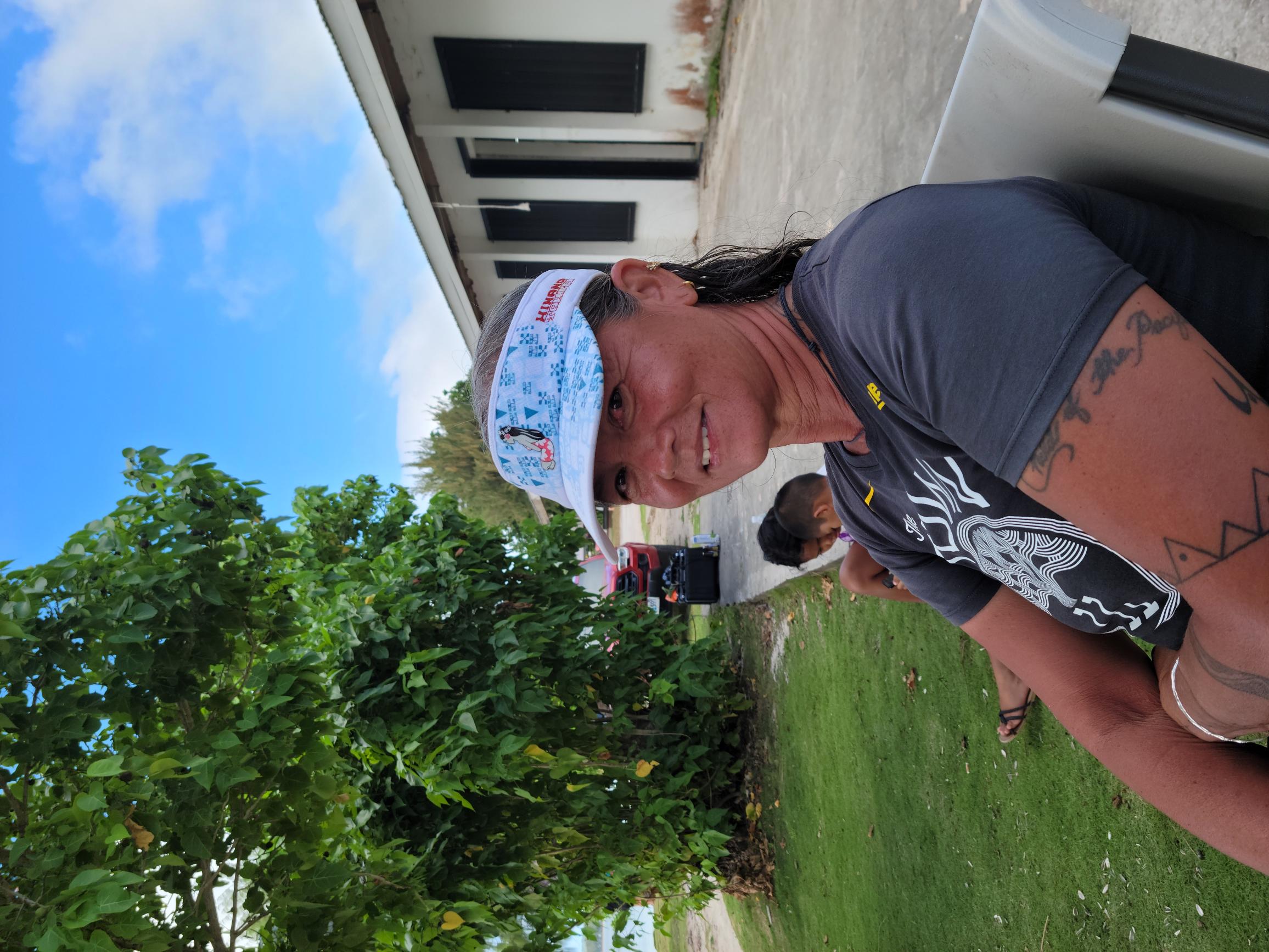 Andrea Carr is one of Anaguan’s crew members.