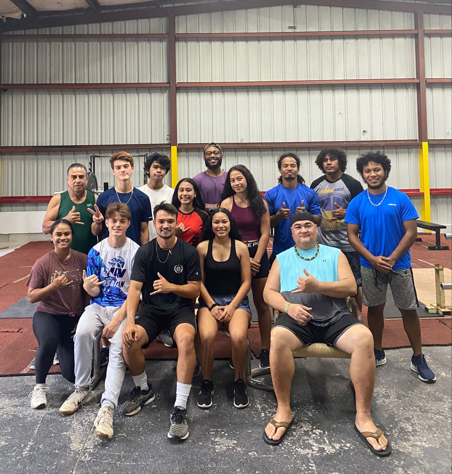 Local athletes are grateful to the Pacific Mini Games Organizing Committee and the Joeten Daidai Foundation for providing them with new equipment.