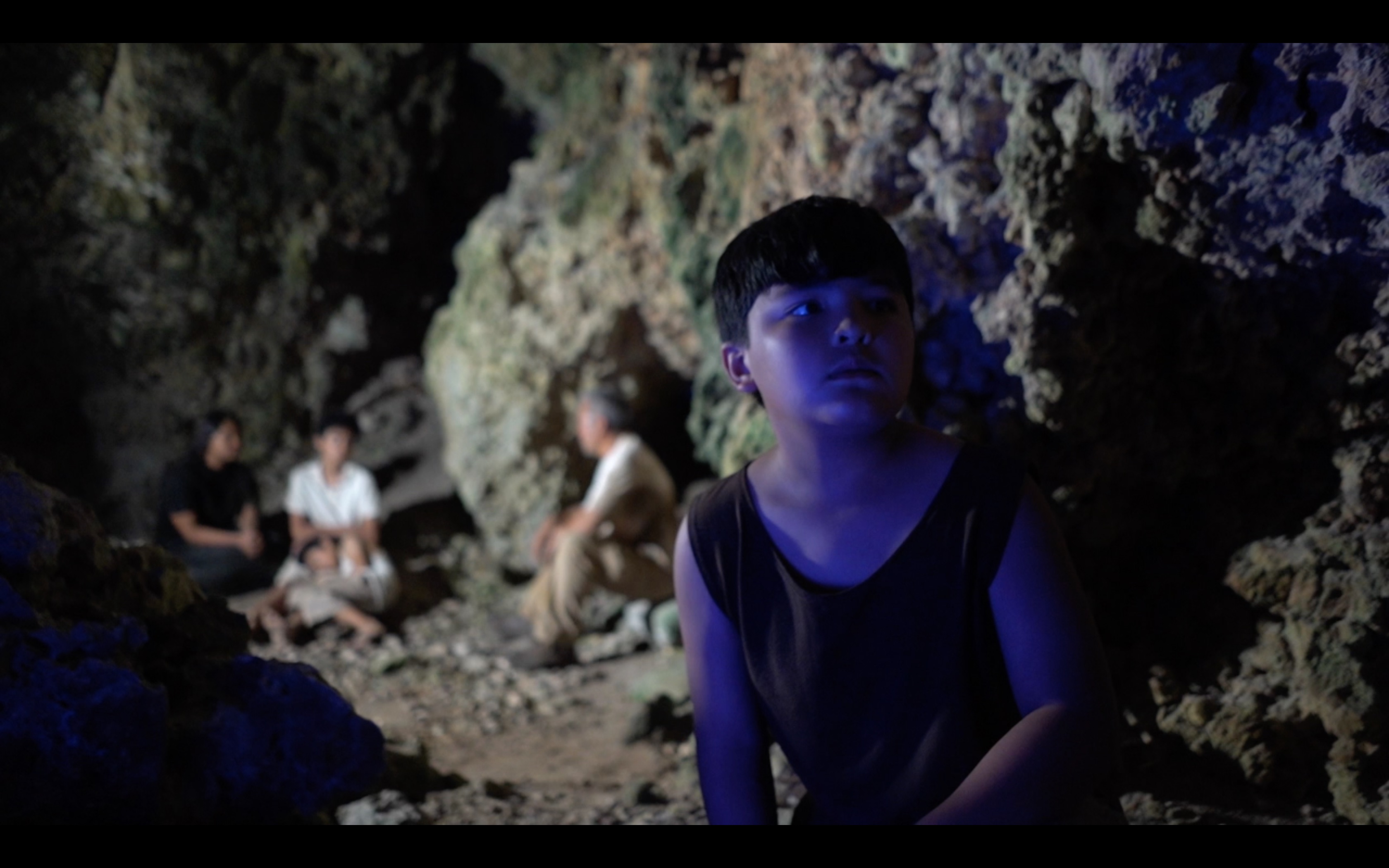 A screenshot of Kainoa Tenorio as Dave Sablan