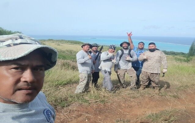 DPL surveyors conducting road access at Wireless.