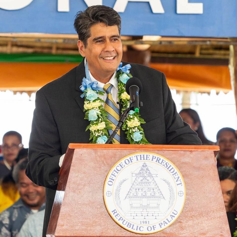 Palau's President Surangel Whipps Jr.