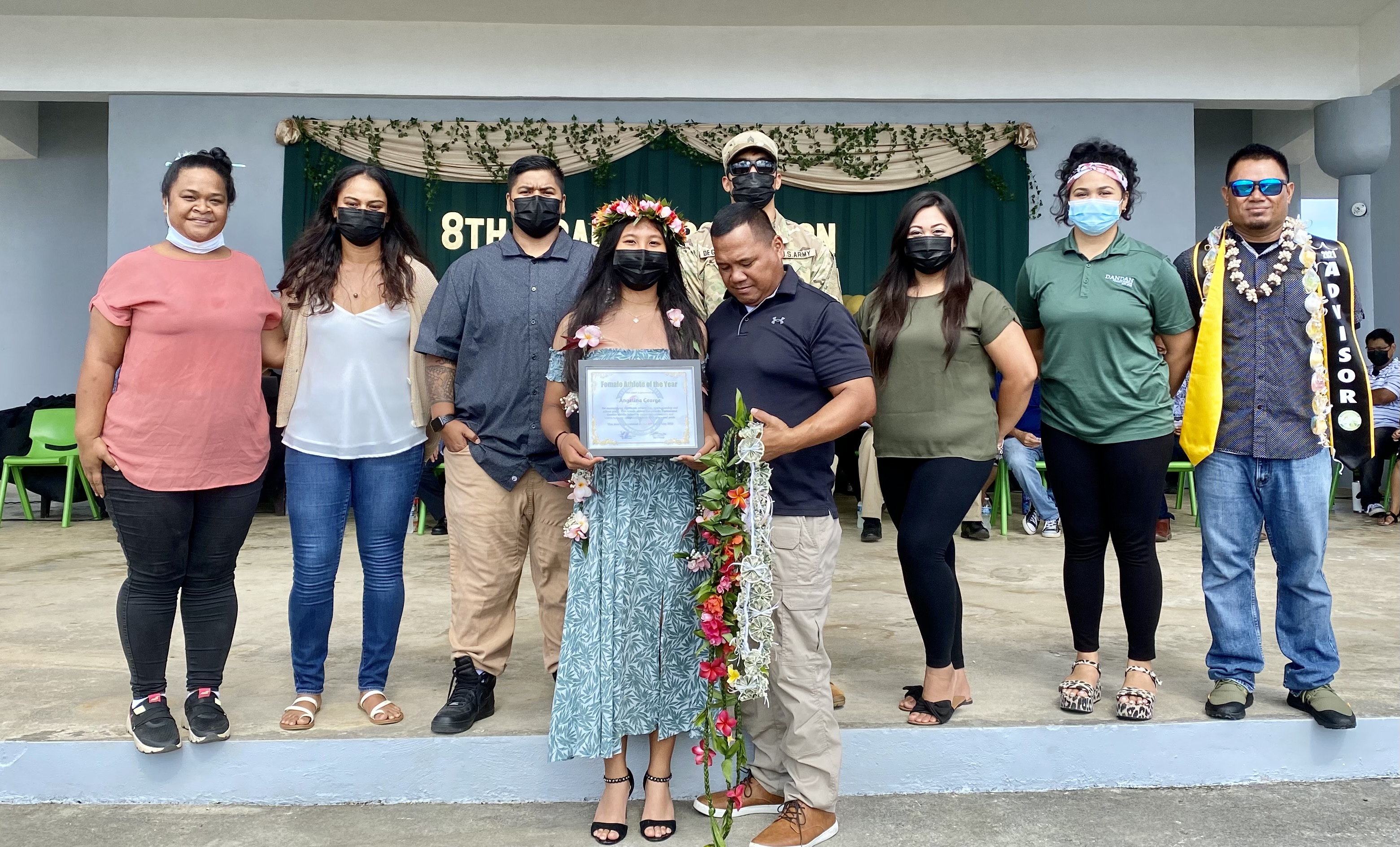 The Female Athlete of the Year is Angelina George