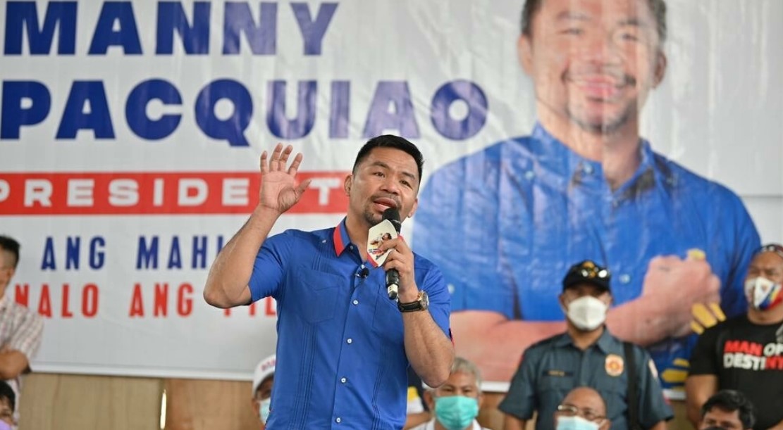 Manny Pacquiao, Philippine boxing legend, failed to hit the mark with voters.