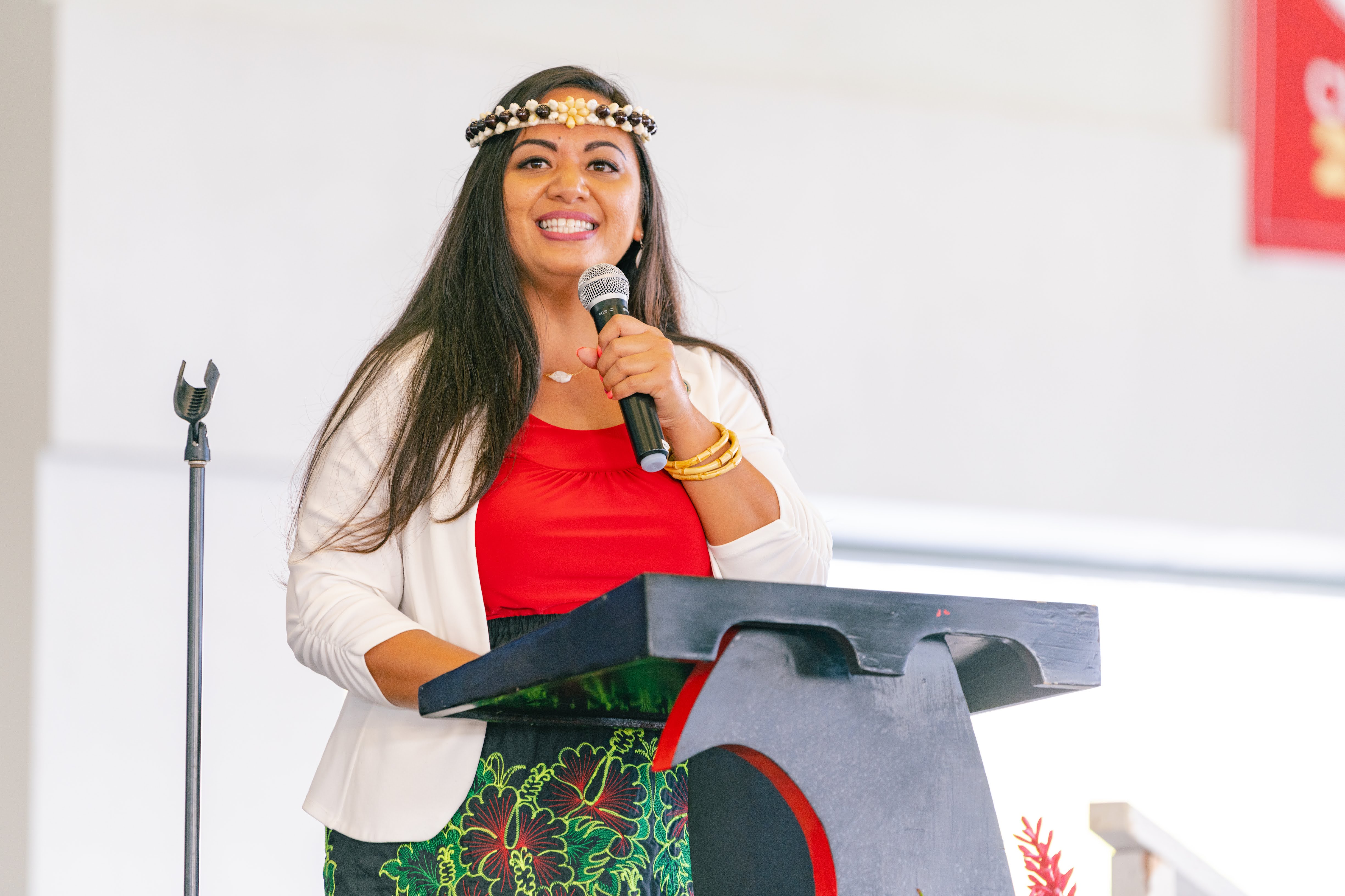 Rep. Sheila J. Babauta was selected by the Class of 2022 to be the keynote speaker for this year’s commencement ceremony.