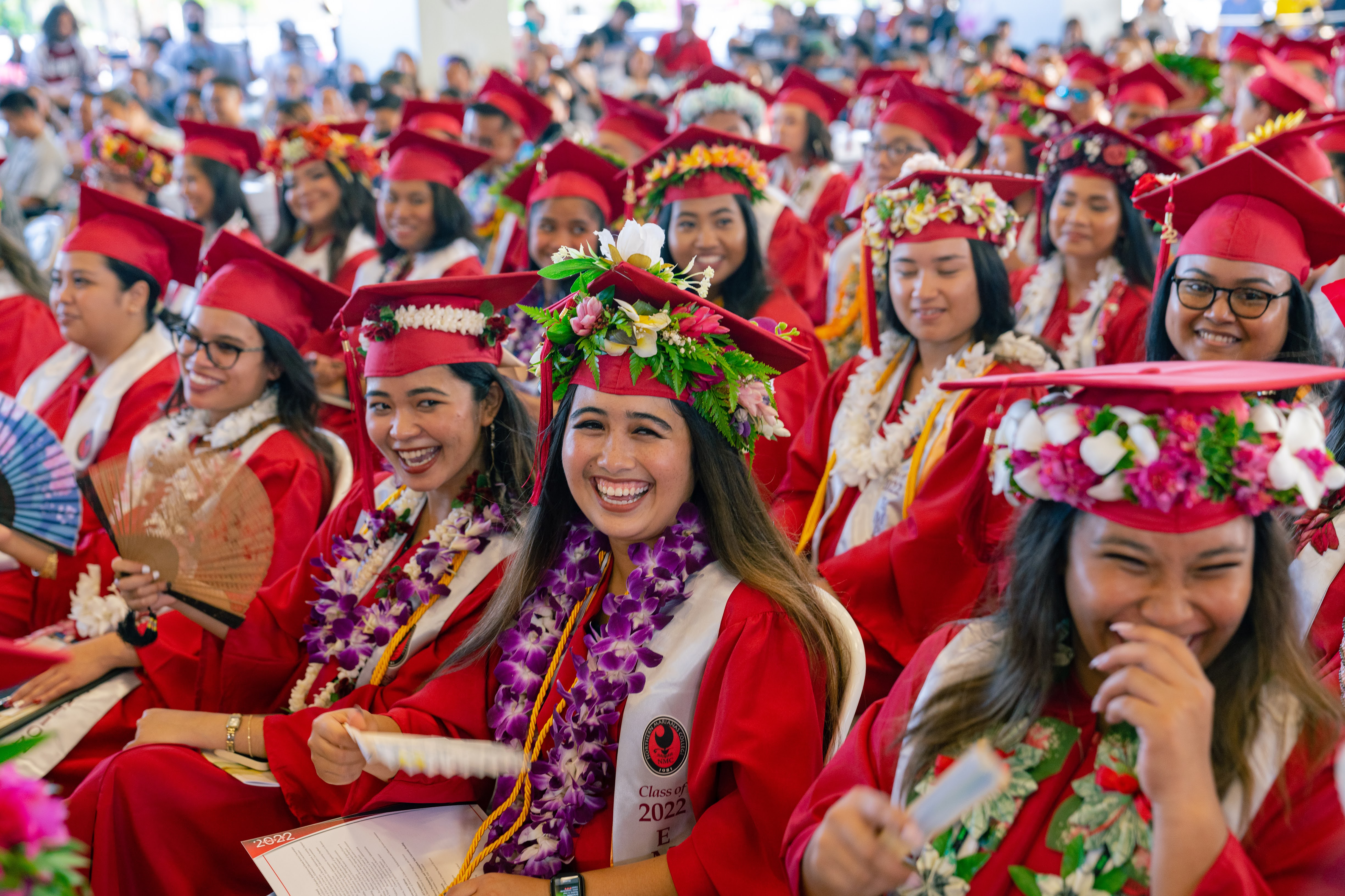 Northern Marianas College held its 41st Commencement Ceremony on Friday, May 20, 2022 at the Koblerville Gymnasium and conferred 304 degrees and certificates to graduating students.NMC photo