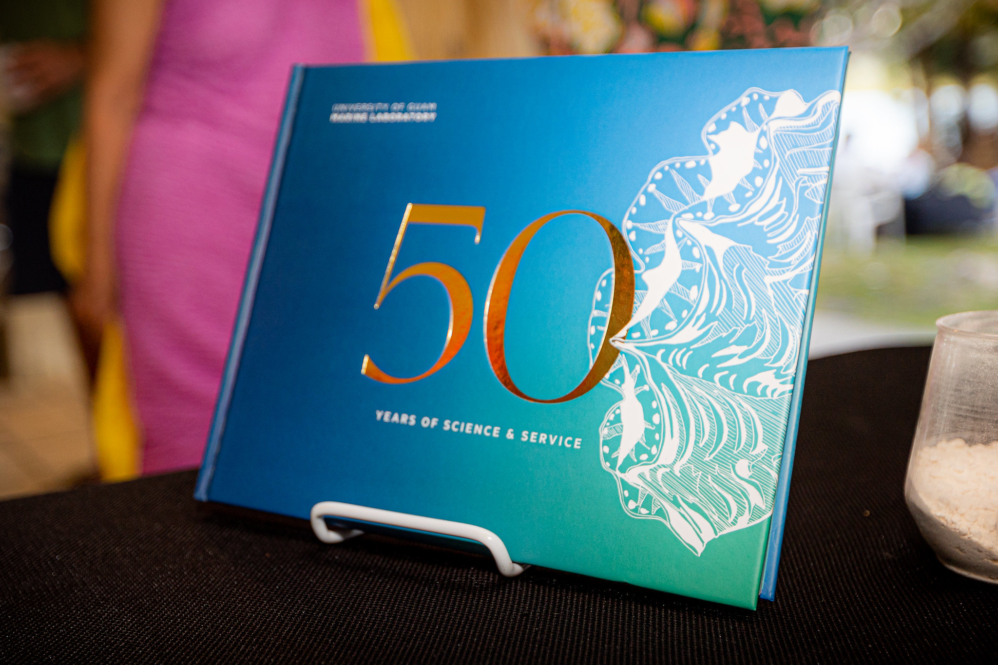 “University of Guam Marine Laboratory: 50 Years of Science & Service” book cover