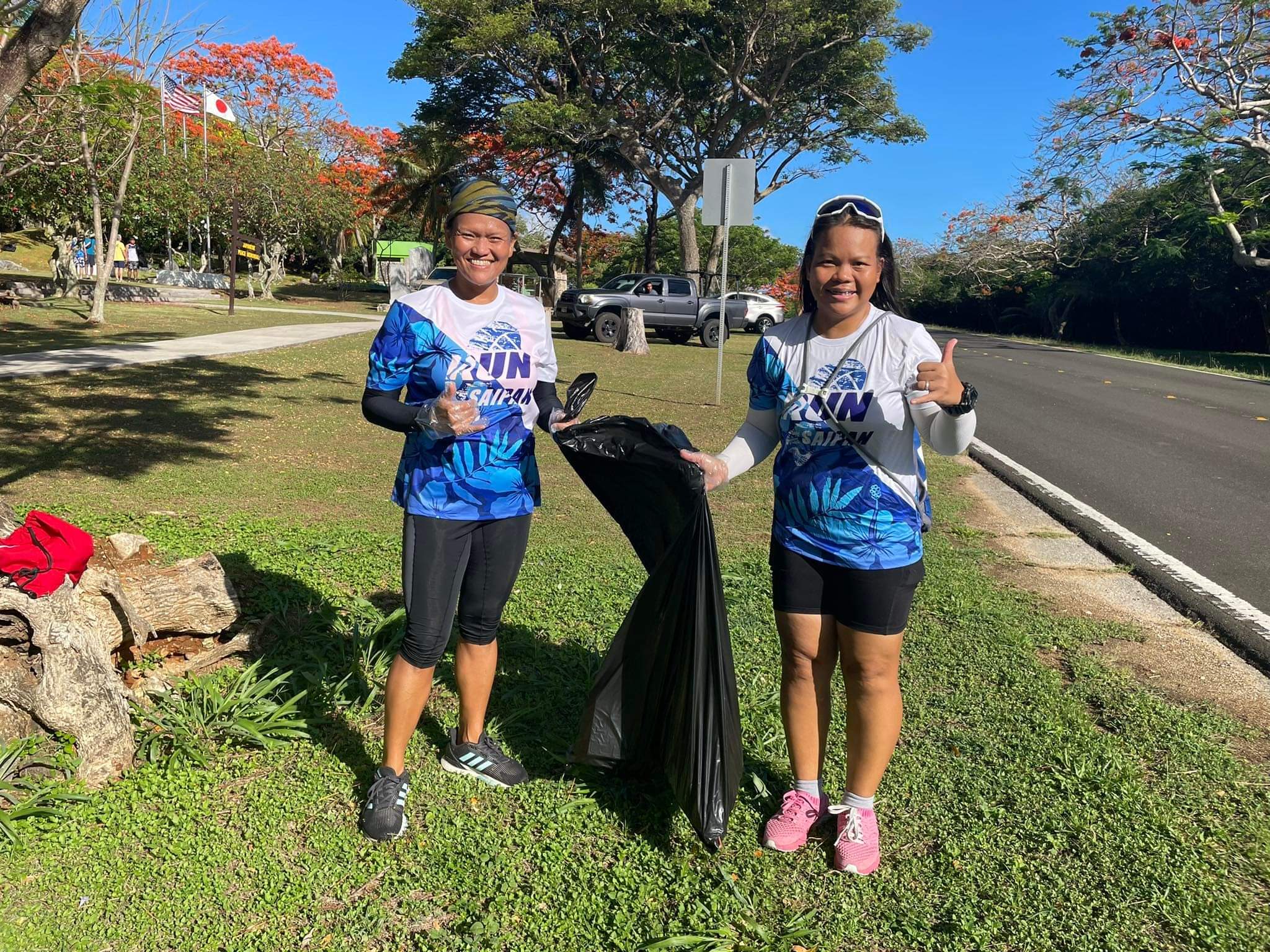 Run Saipan members are ready to clean up Marpi.