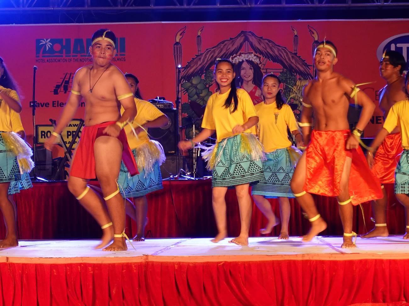 CAB  Dancers  perform  at the  23rd Annual  Taste  of  the  Marianas International Food Festival & Beer Garden on June 19, 2022 at Garapan Fishing Base.