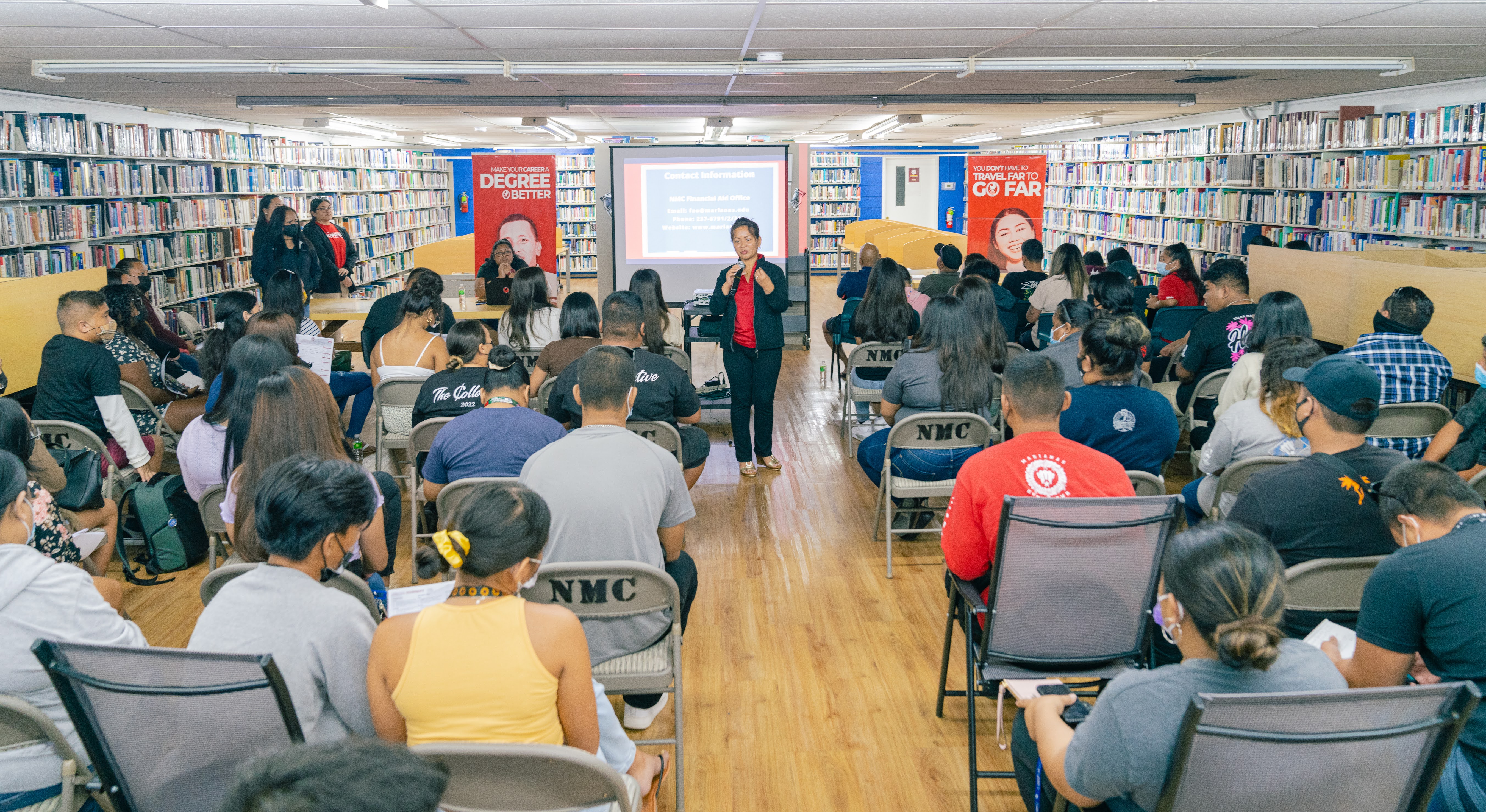 Northern Marianas College will host a second information session on Friday, June 10 to provide prospective students and new applicants with admissions, financial aid, and other information. The last info session was attended by more than 100 students.