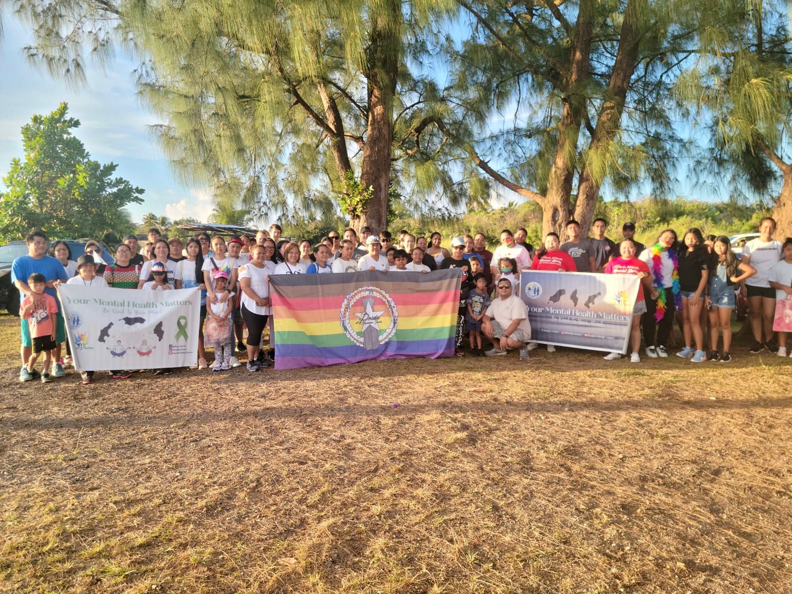 PSS Mental Health spearheaded “Luta Color Run” with the support of partnering community agencies on Rota.