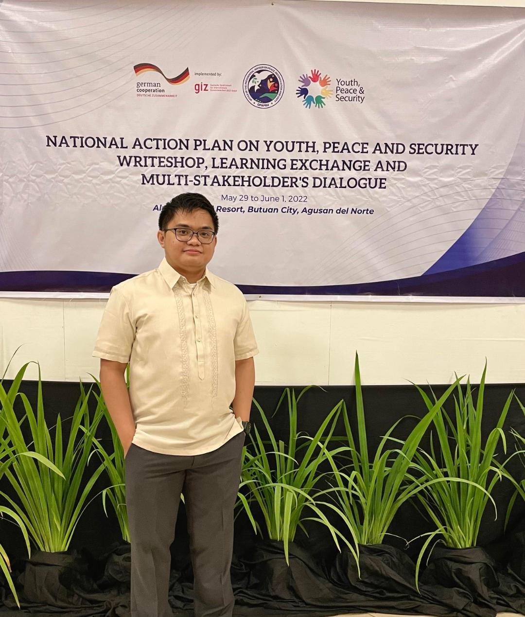 Justin Keith Baquisal is the national vice chairperson of the National Youth Movement for the West Philippine Sea.